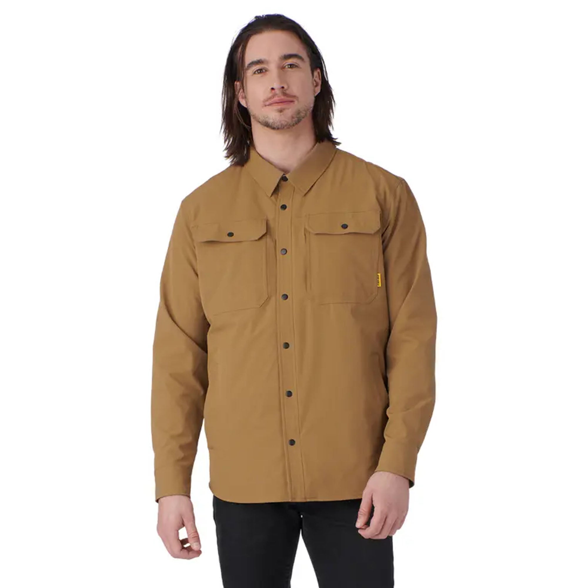 BRP Can-Am Mens Utility Overshirt Khaki Mens