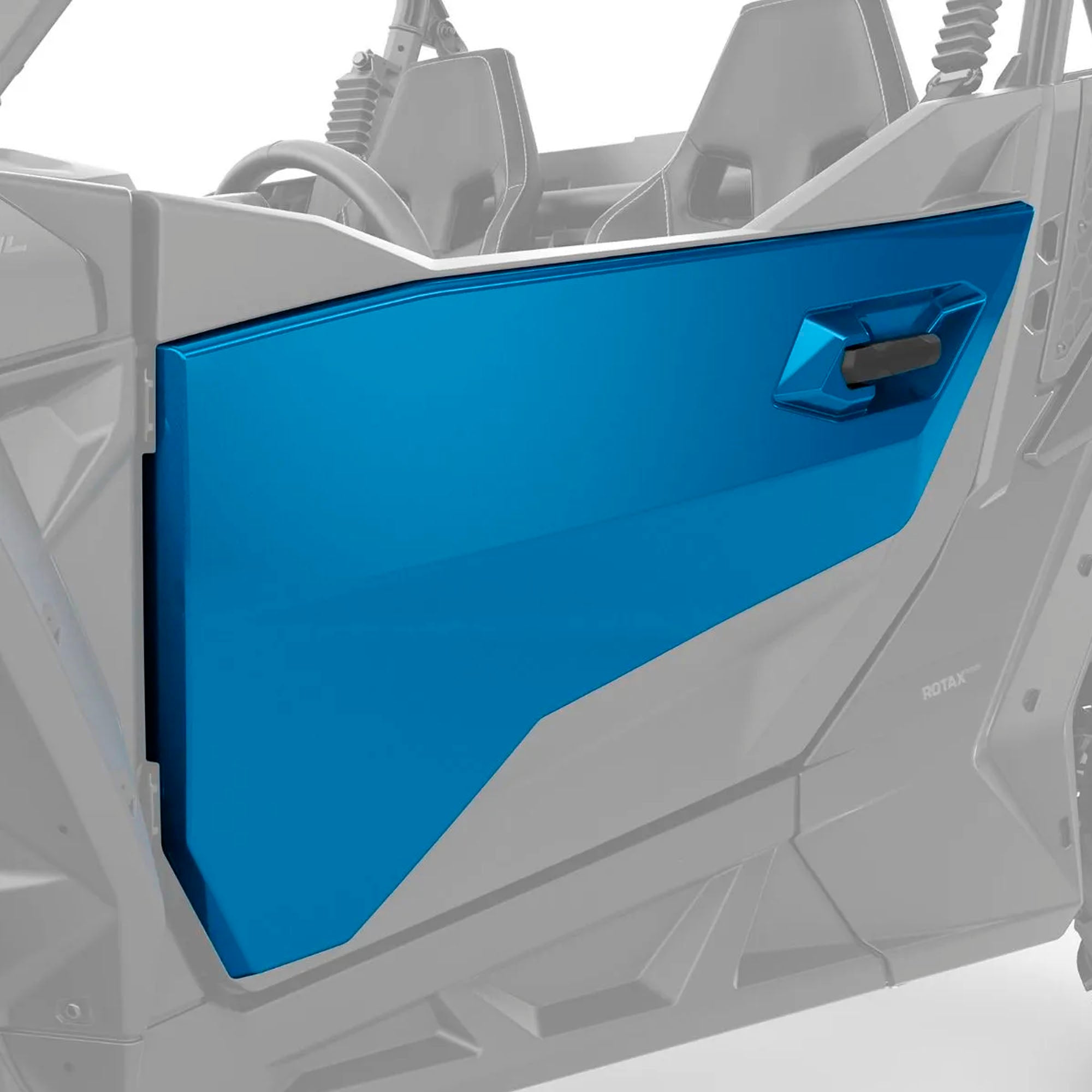 BRP Can-Am 705016448 Octane Blue Front Left Half Door Trim Commander XC Maverick