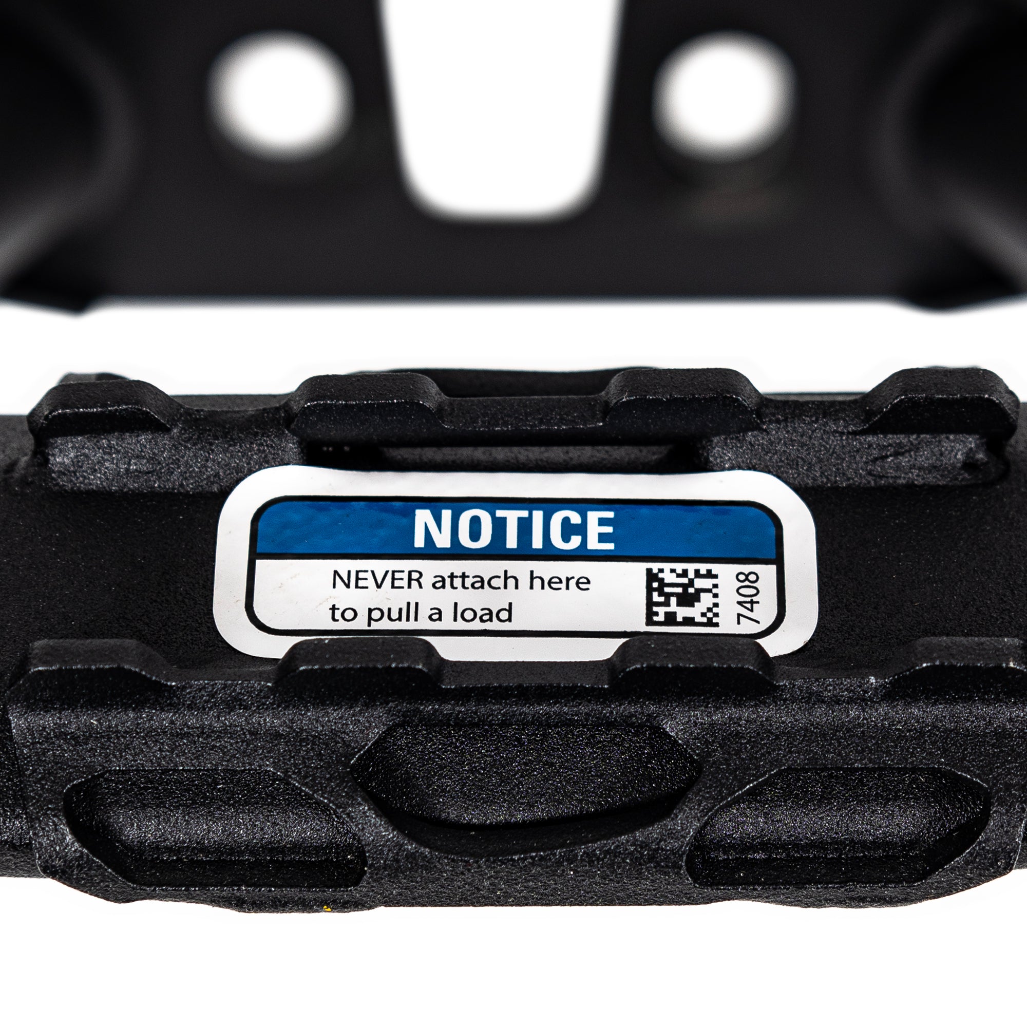 BRP 715007172 Desert Rear Bumper Durable Heavy Duty Steel Tubing Black Maverick