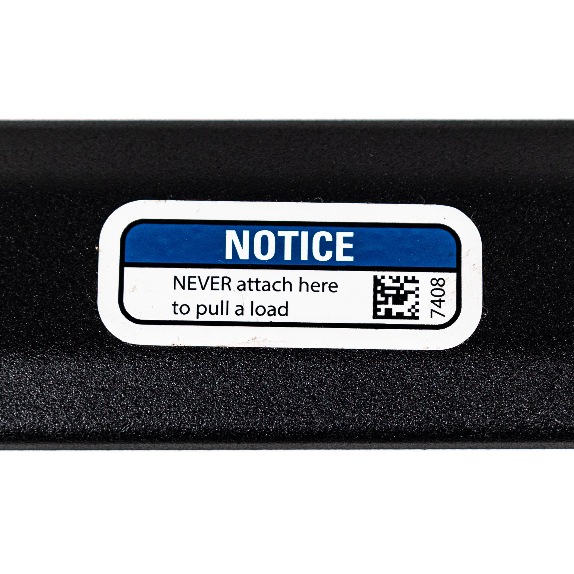 BRP 715007172 Desert Rear Bumper Durable Heavy Duty Steel Tubing Black Maverick