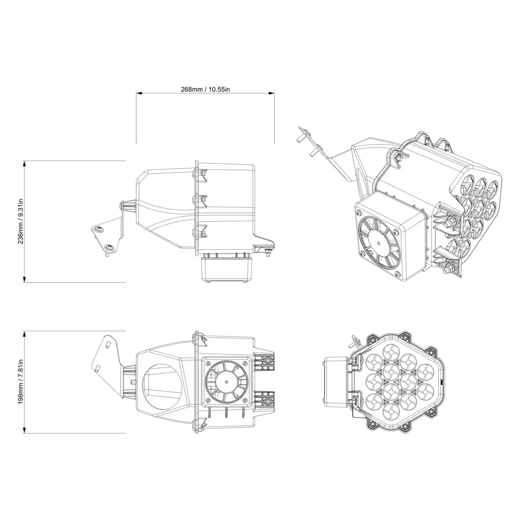 Can-Am SMART Particle Separator Kit 715007187
