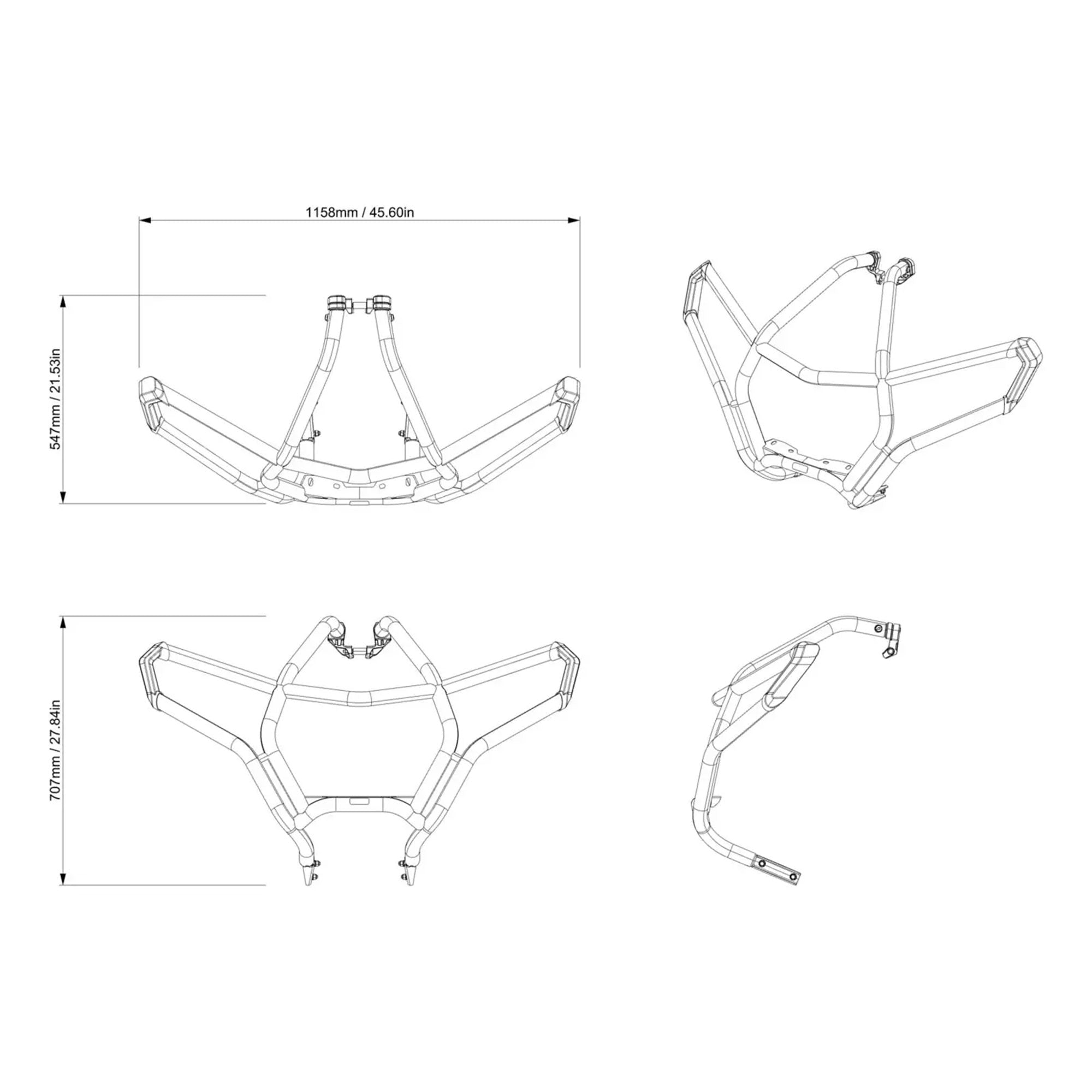 BRP Trail Front Bumper 715010071