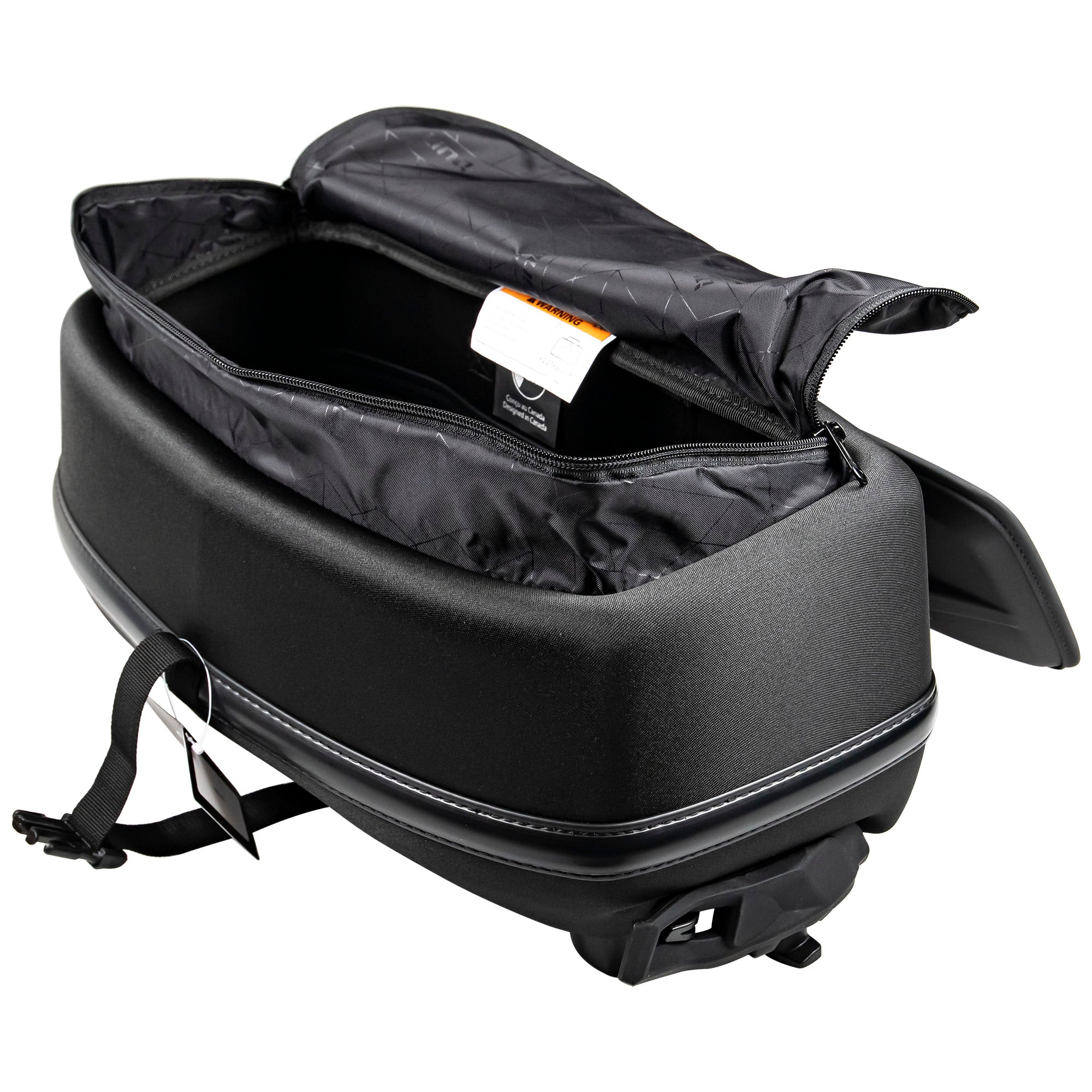 BRP 860202447 Ski-Doo Black LinQ 4.5 Gal Sport Bag MXZ Renengade Summit Freeride