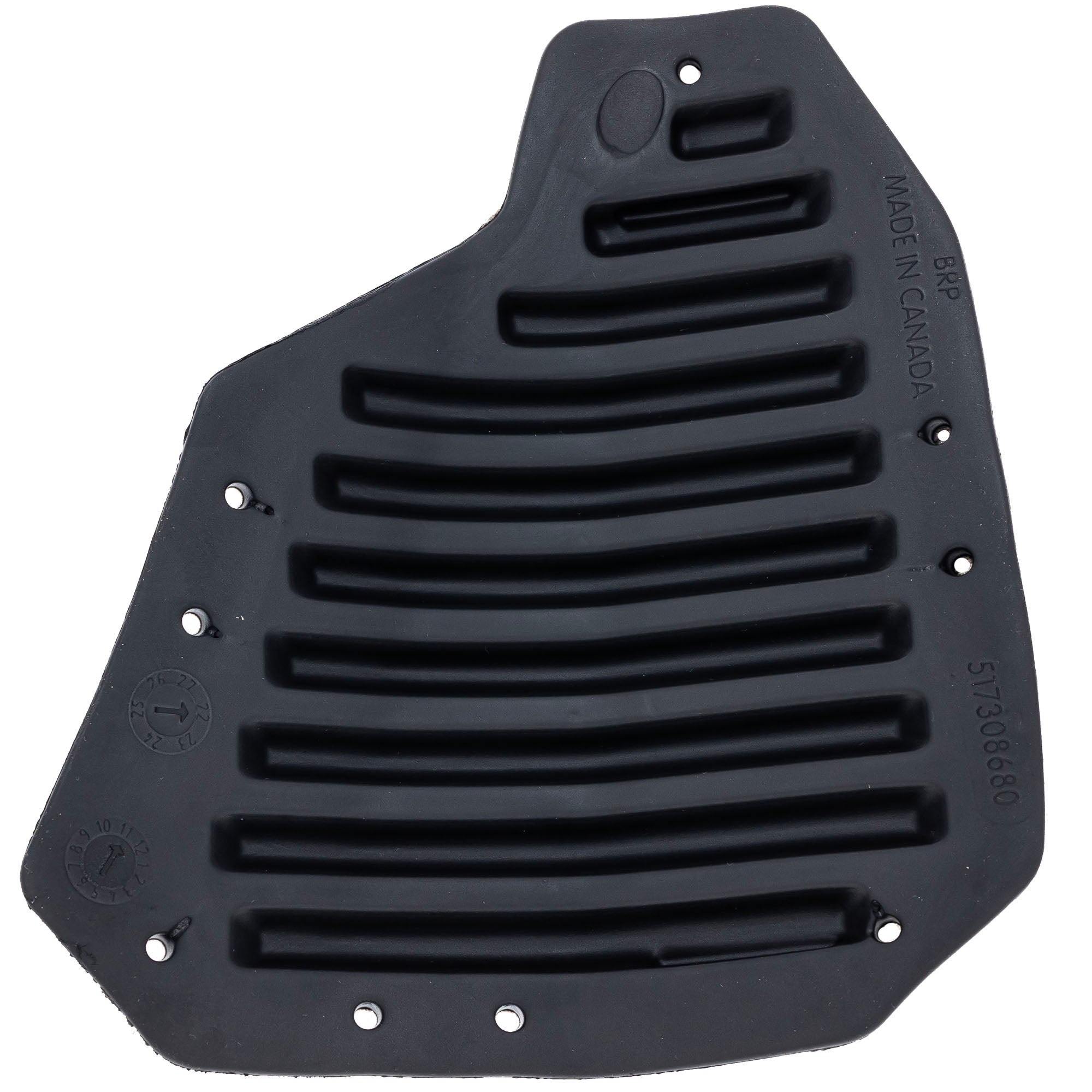 Sea-Doo 860202618 BRP Ski-Doo Trail Soft Knee Pads Comfort Impact Absorption Material