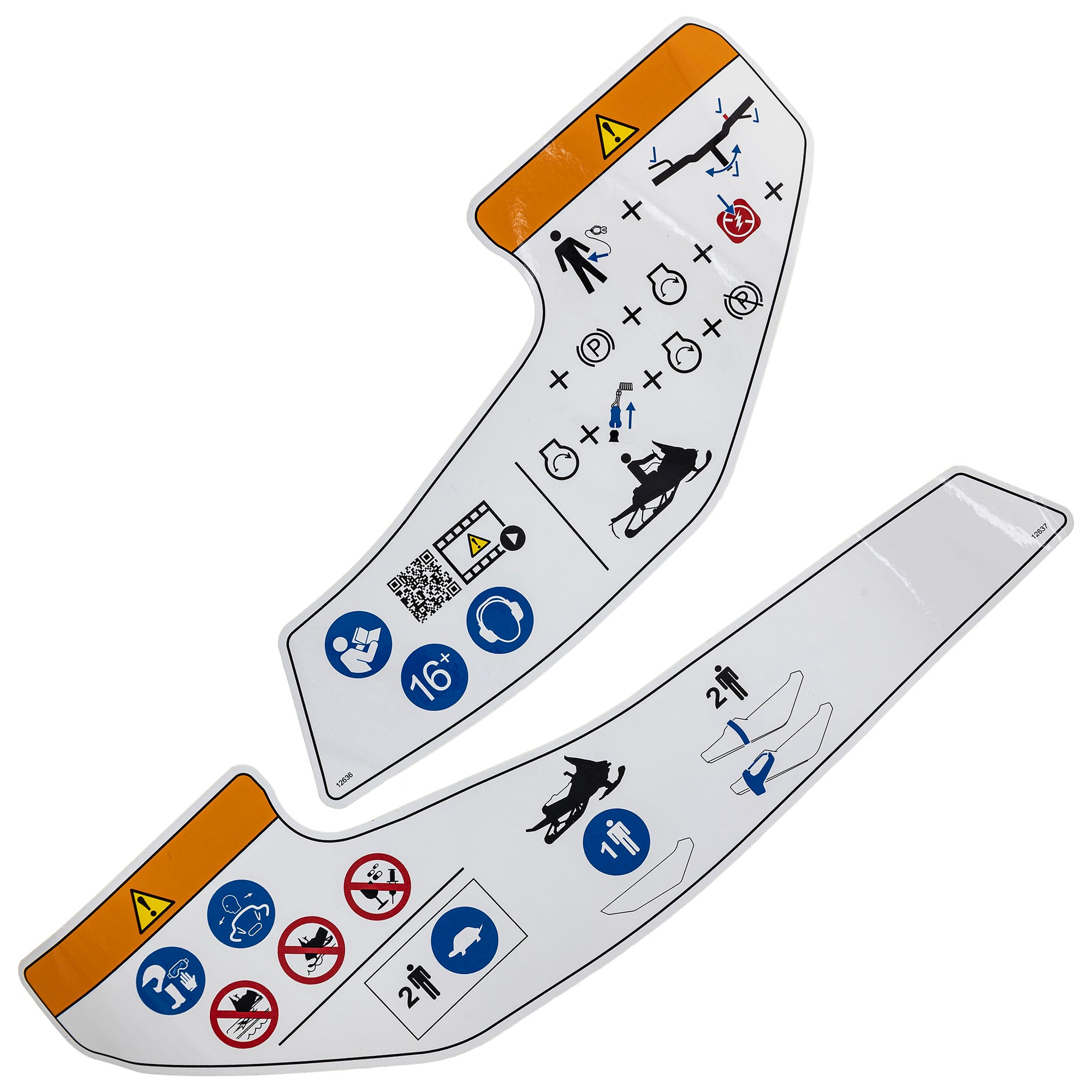 Ski-Doo 860202852 Utility Soft Knee Pads