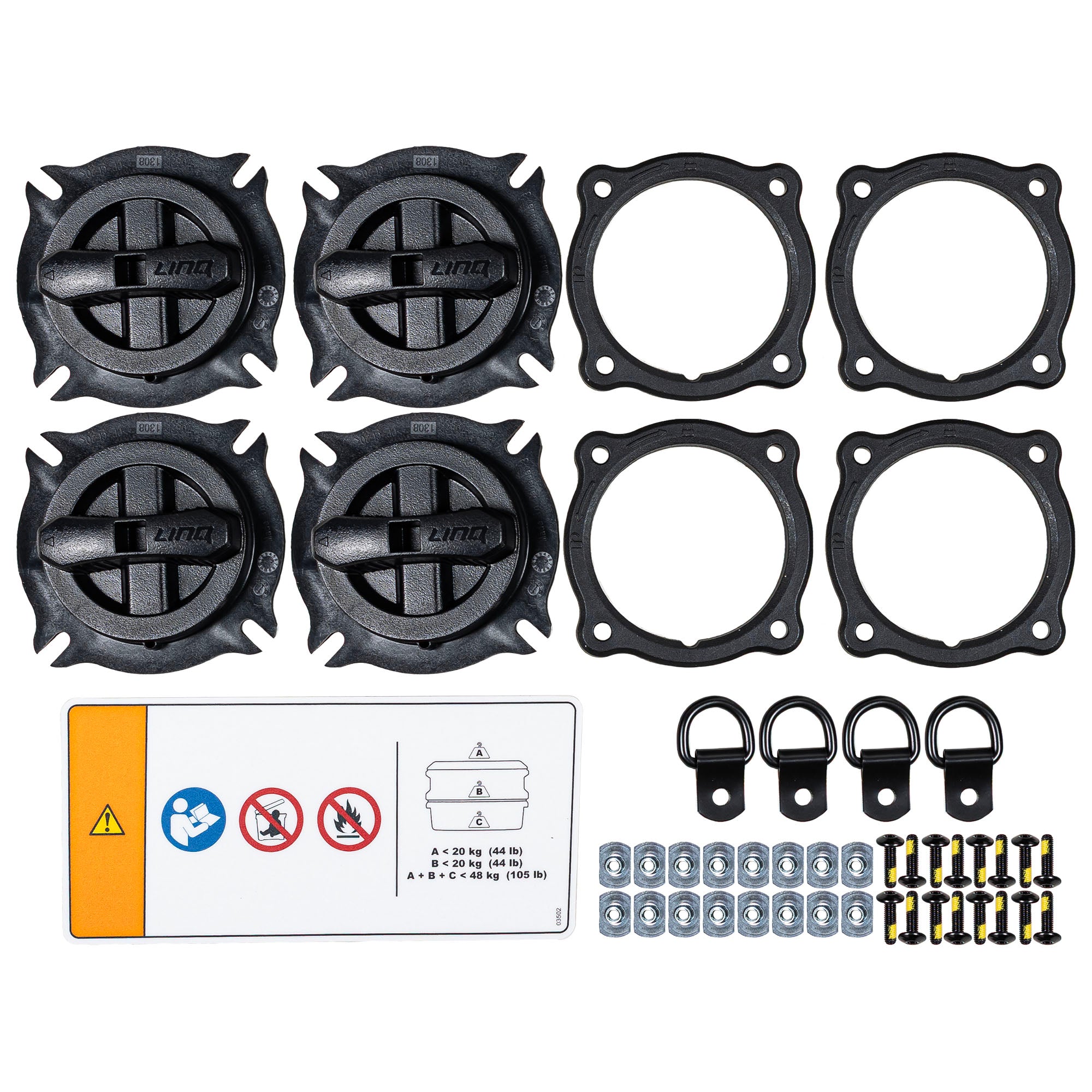 BRP 860202897 LinQ Low Profile Cargo Box 15.9 Gal