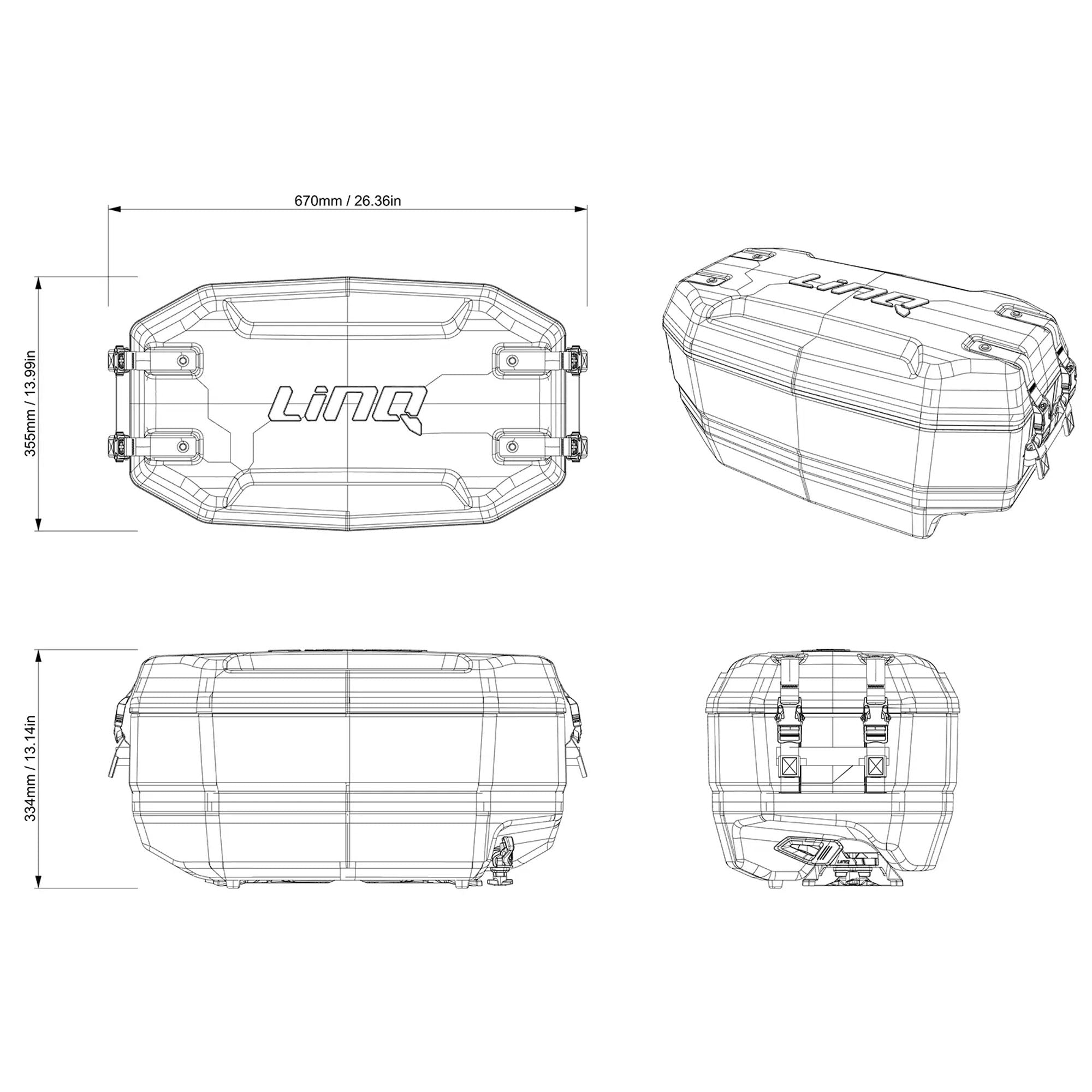 BRP 860202907 Storage Bag Kit