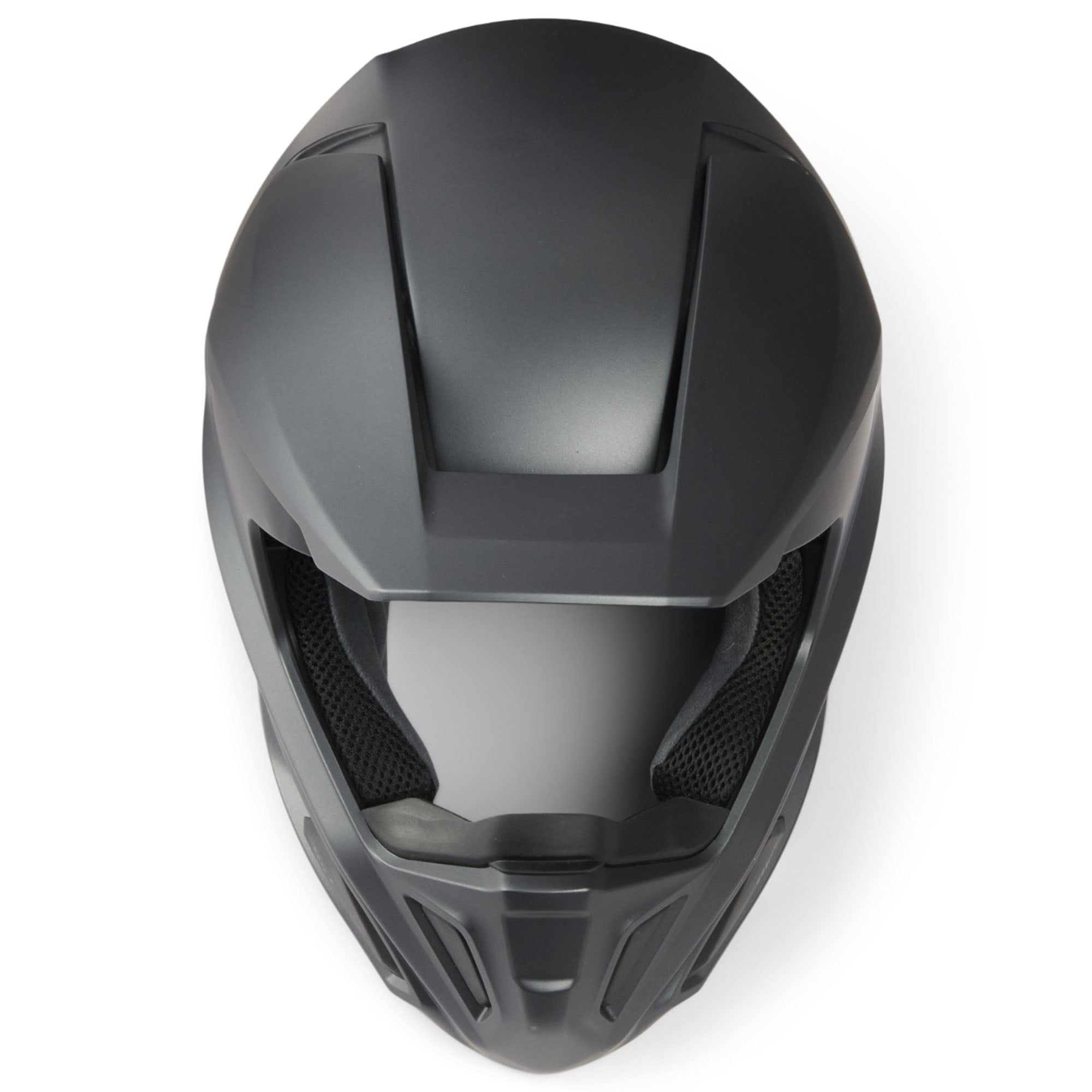 Can-Am Pyra Open Face Offroad Helmet Charcoal Grey