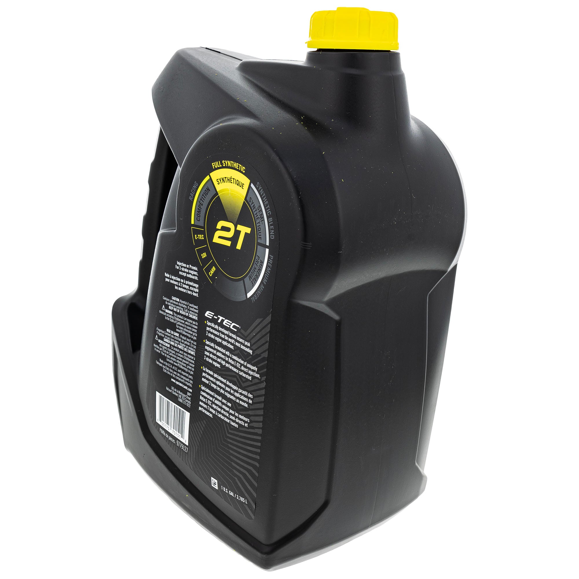 983AT/MEGABULB/SR2SL スモーク Sea-Doo/Ski-Doo XPS New OEM 2-Stroke Synthetic Oil Gallon Case (3