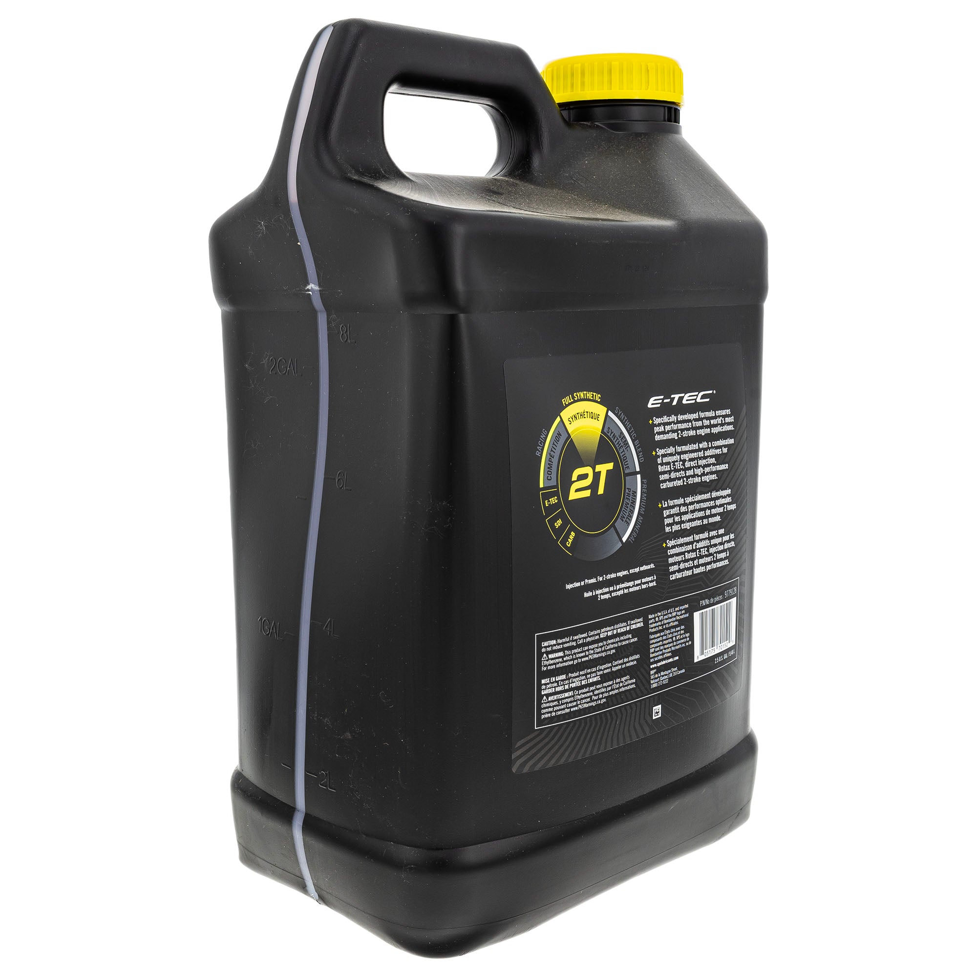 Ski-Doo 9779128 Can-Am 2.5 Gallon XPS 2-Stroke Full Synthetic Oil OEM BRP 600 850 E-Tec
