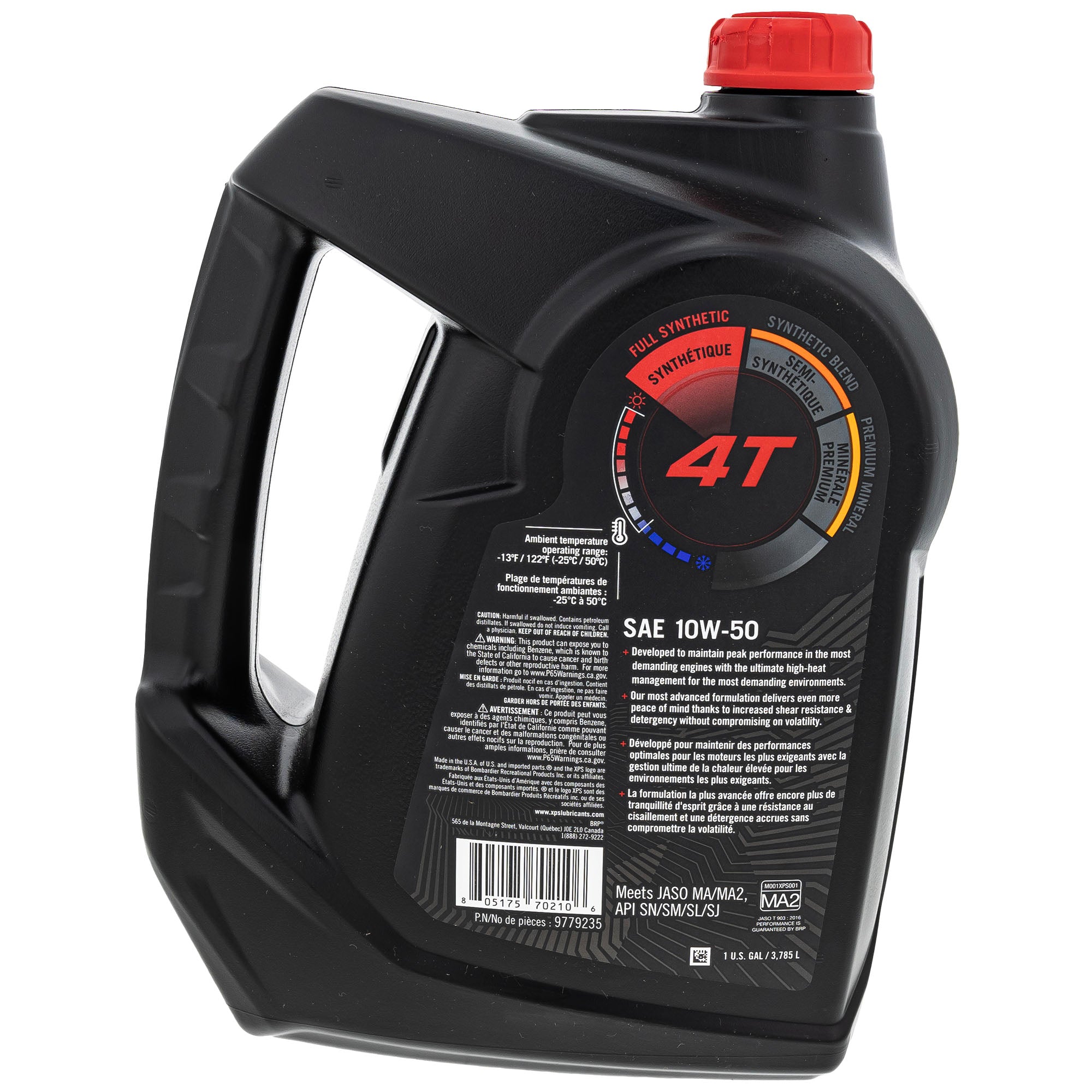 Can-Am XPS Oil 1 Gallon Jug 9779235