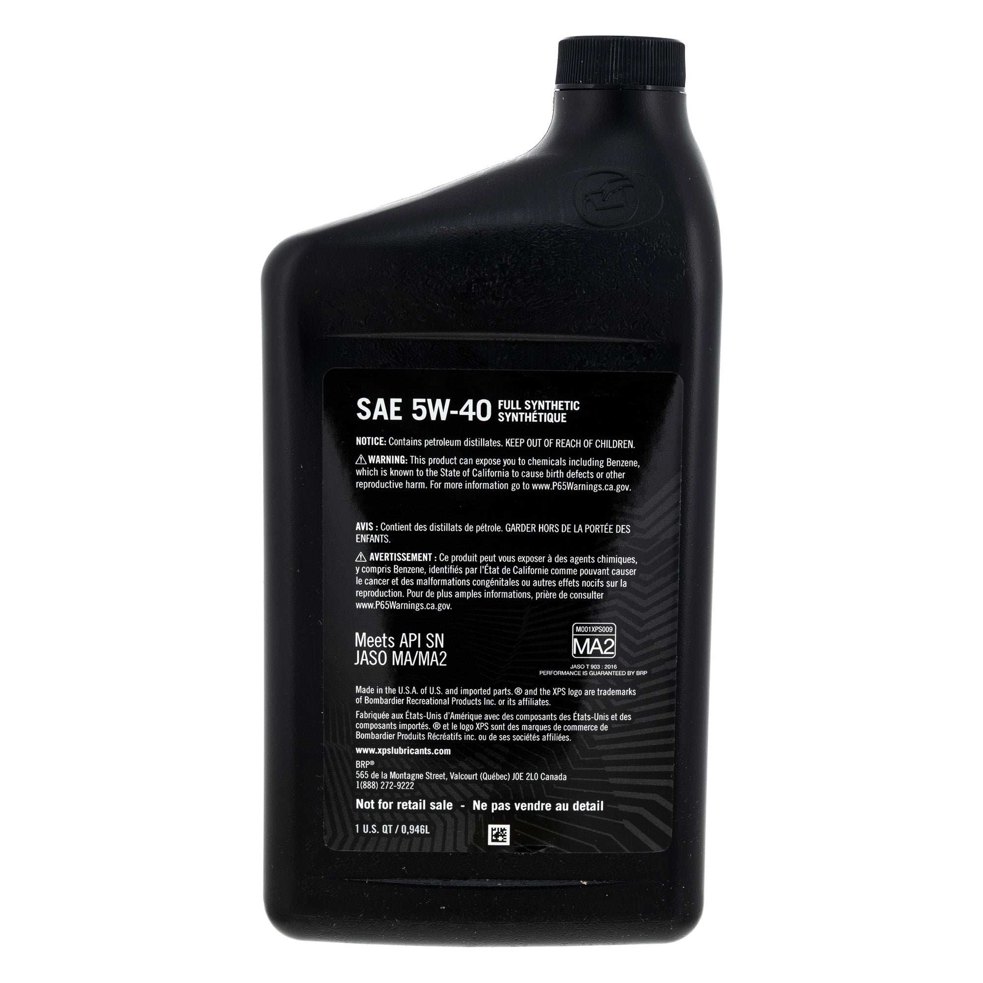 Sea-Doo 9779485 BRP  5W-40 Full Synthetic Oil Change Kit 900 ACE