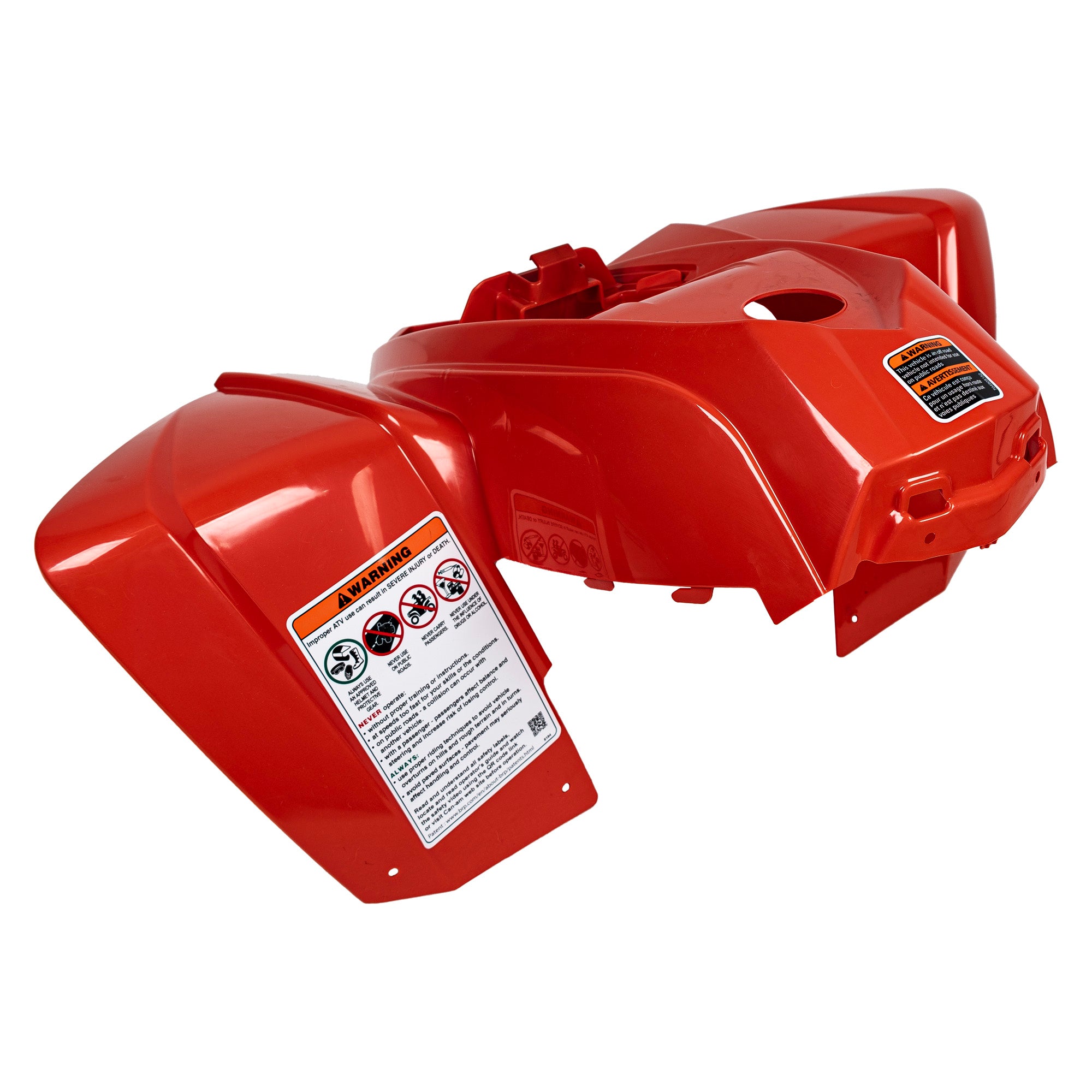 Can-Am V83009DGF000 BRP Red Front Fender Ds70