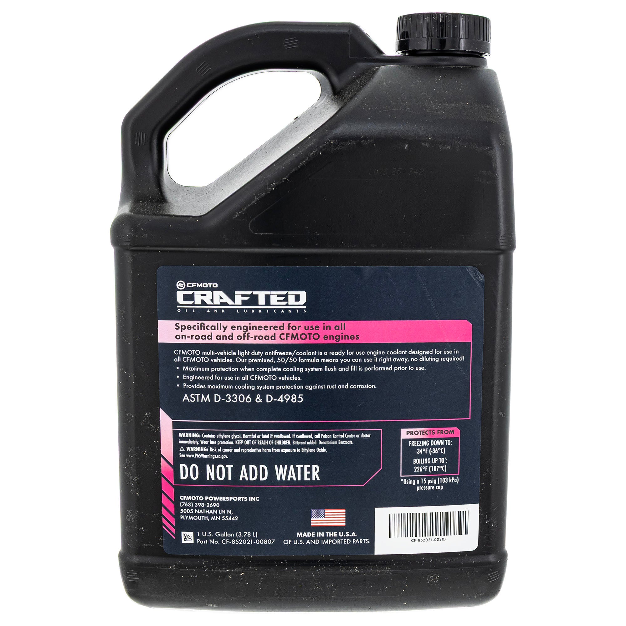 CFMoto CF-852021-00807 Coolant Antifreeze 1 Gallon