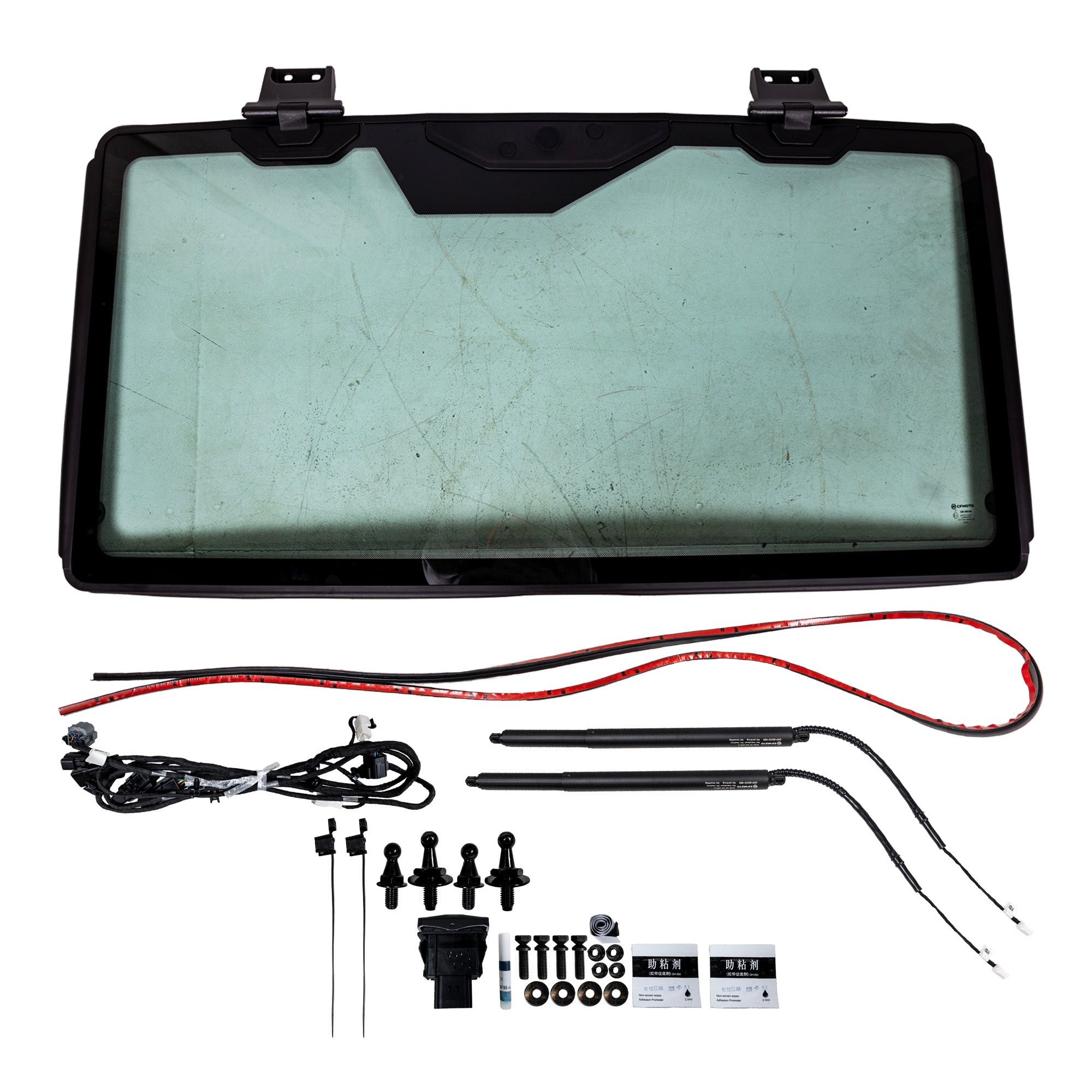 CFMoto 5HYV-805500-6001 Glass U10 Pro Tip Out Windshield