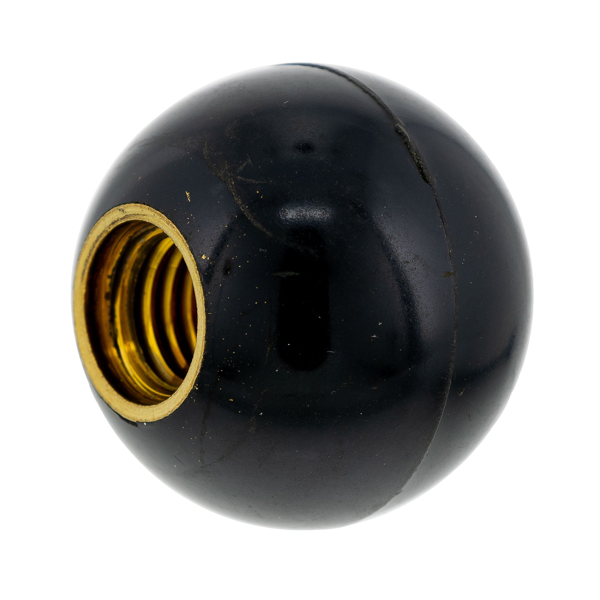 Ferris 5021733SM KNOB, PLASTIC, 1 2-13 BRASS IN