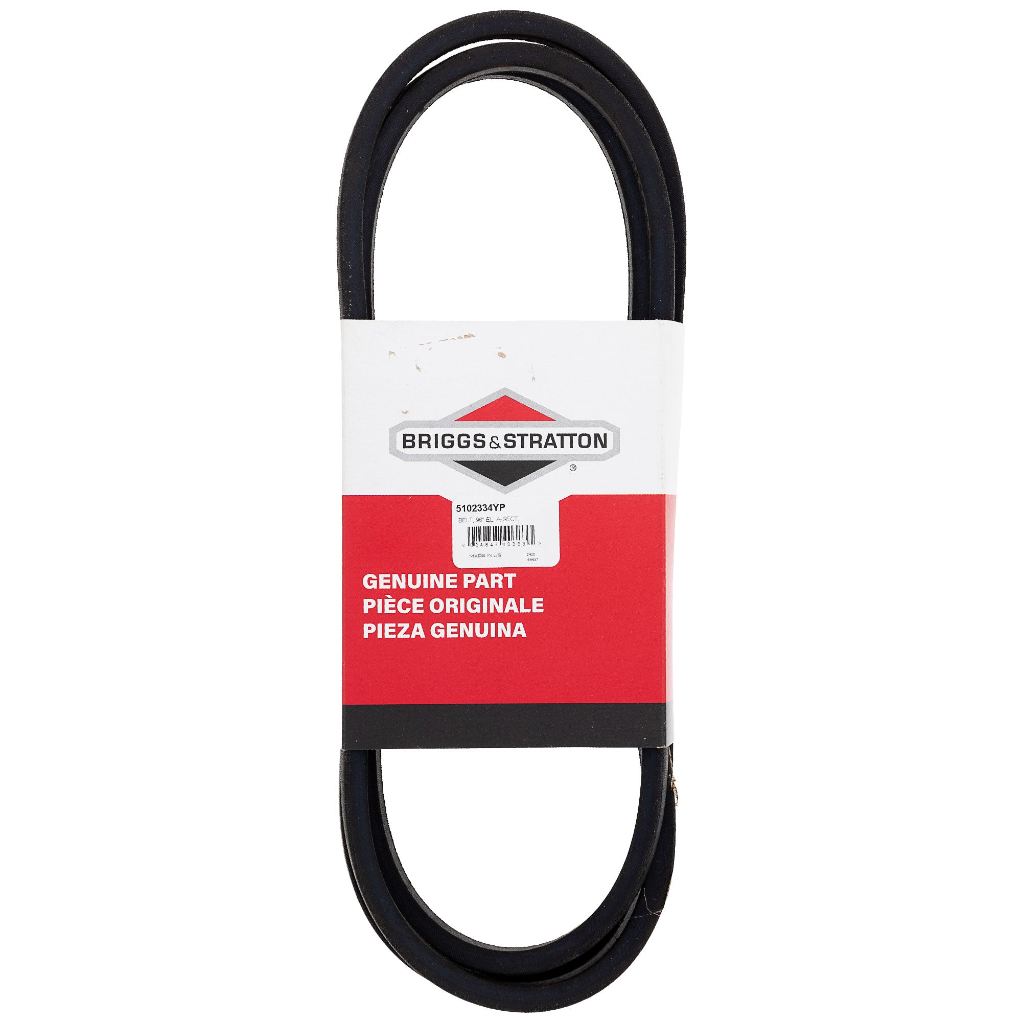 Ferris 5102334YP A-Sect Belt 96" EL ISX2200 IS700Z IS500Z IS2100Z IS2000Z F800X