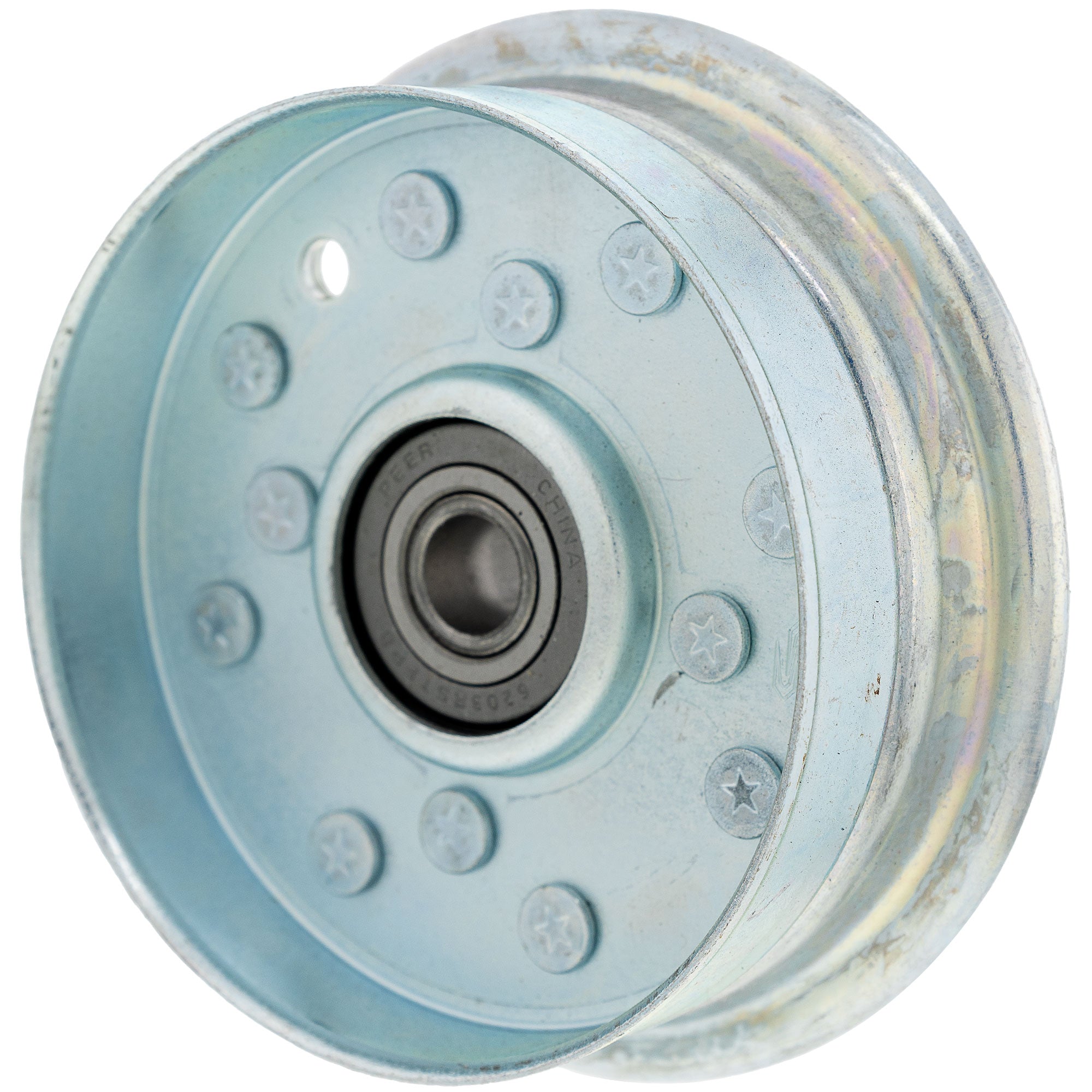 Ferris 5103618YP PULLEY, IDLER, SINGLE FLG 4"OD Zero Turn OEM Genuine