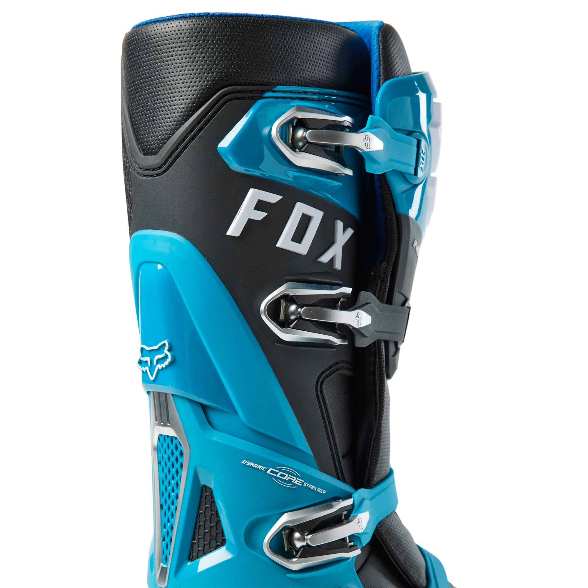 Fox Racing  Instinct Motocross Boots Ultratac TPU Plating Anti-Shock Maui Blue