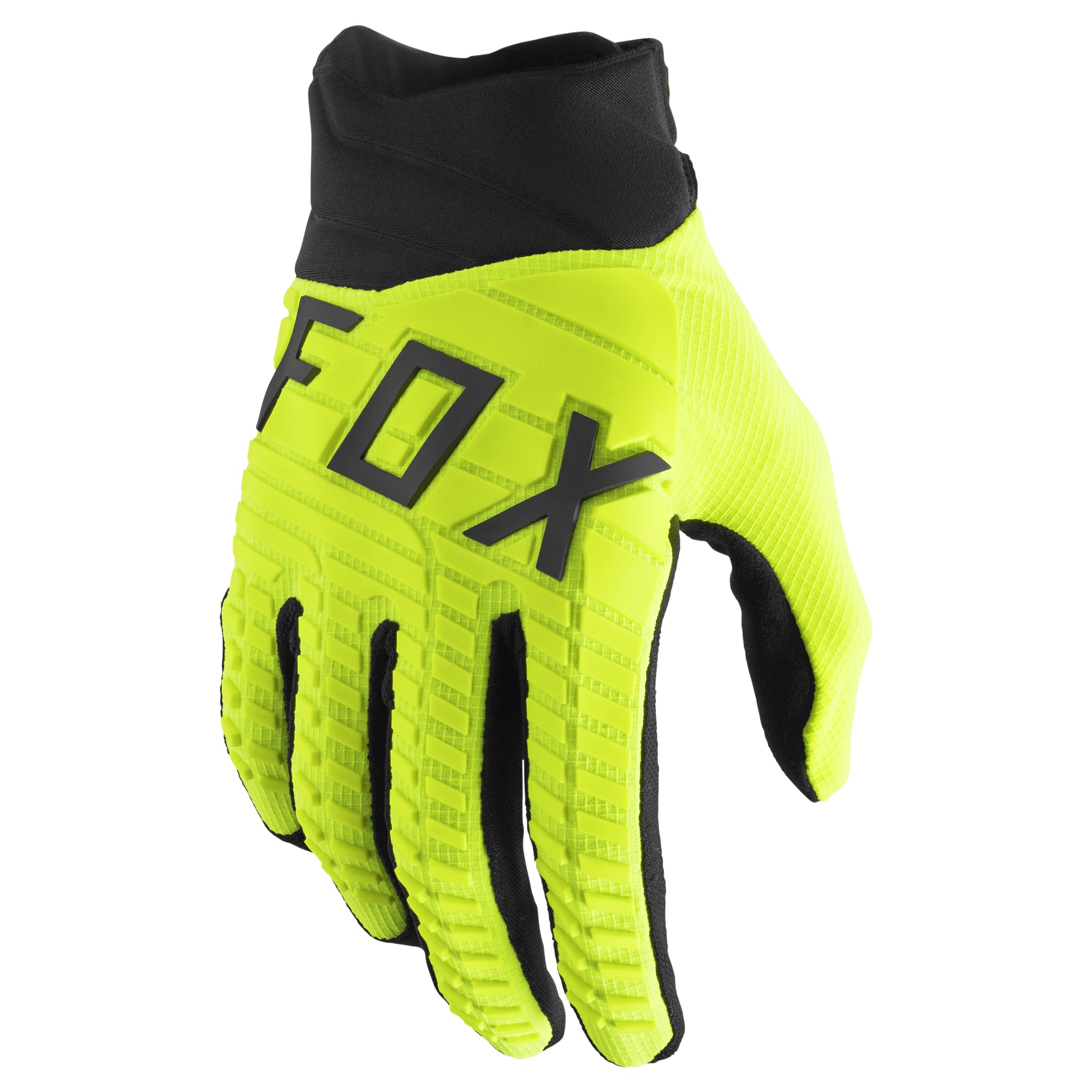 Fox Racing 360 Motocross Gloves Flo Yellow Mens