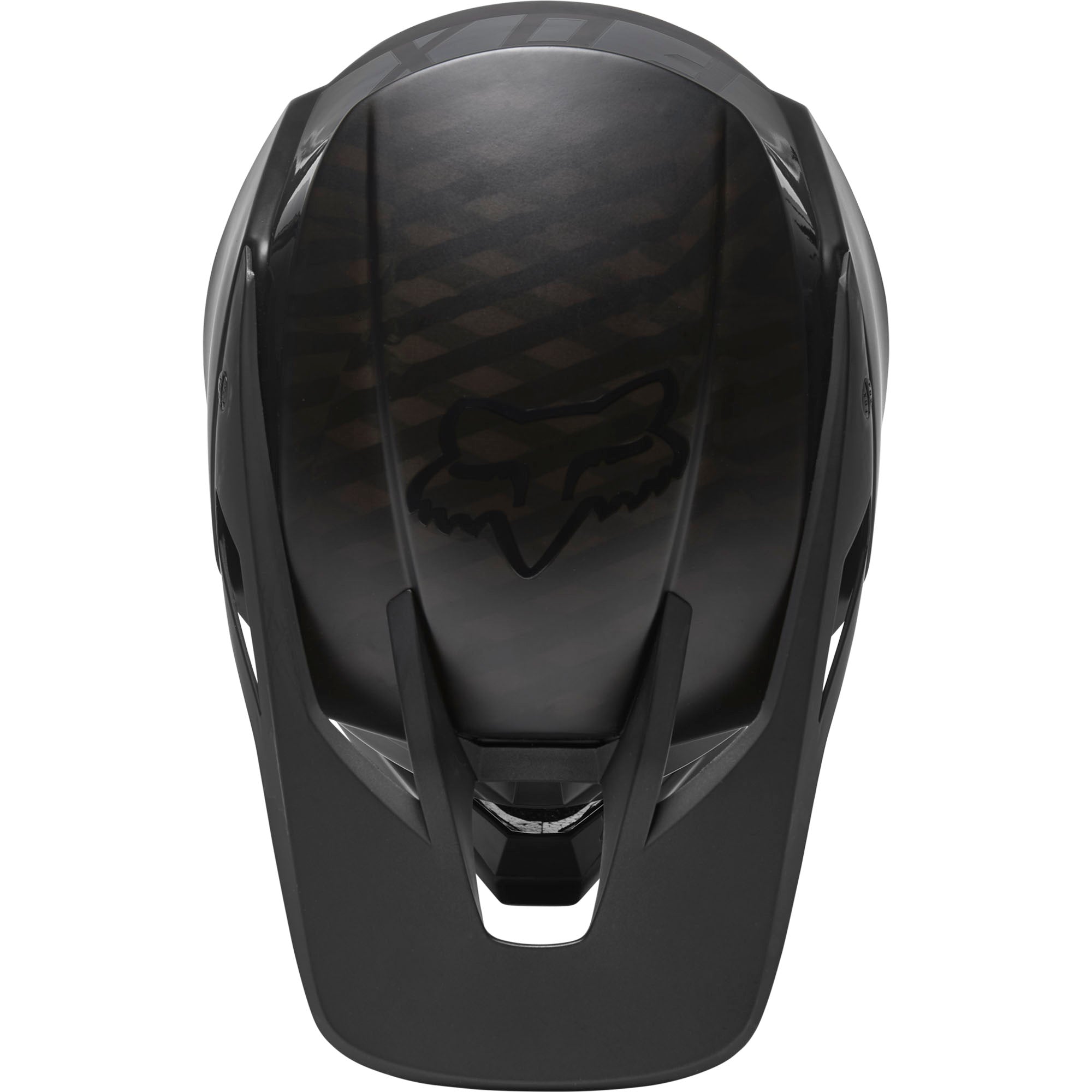 Fox Racing V3 RS Black Carbon Motocross Helmet
