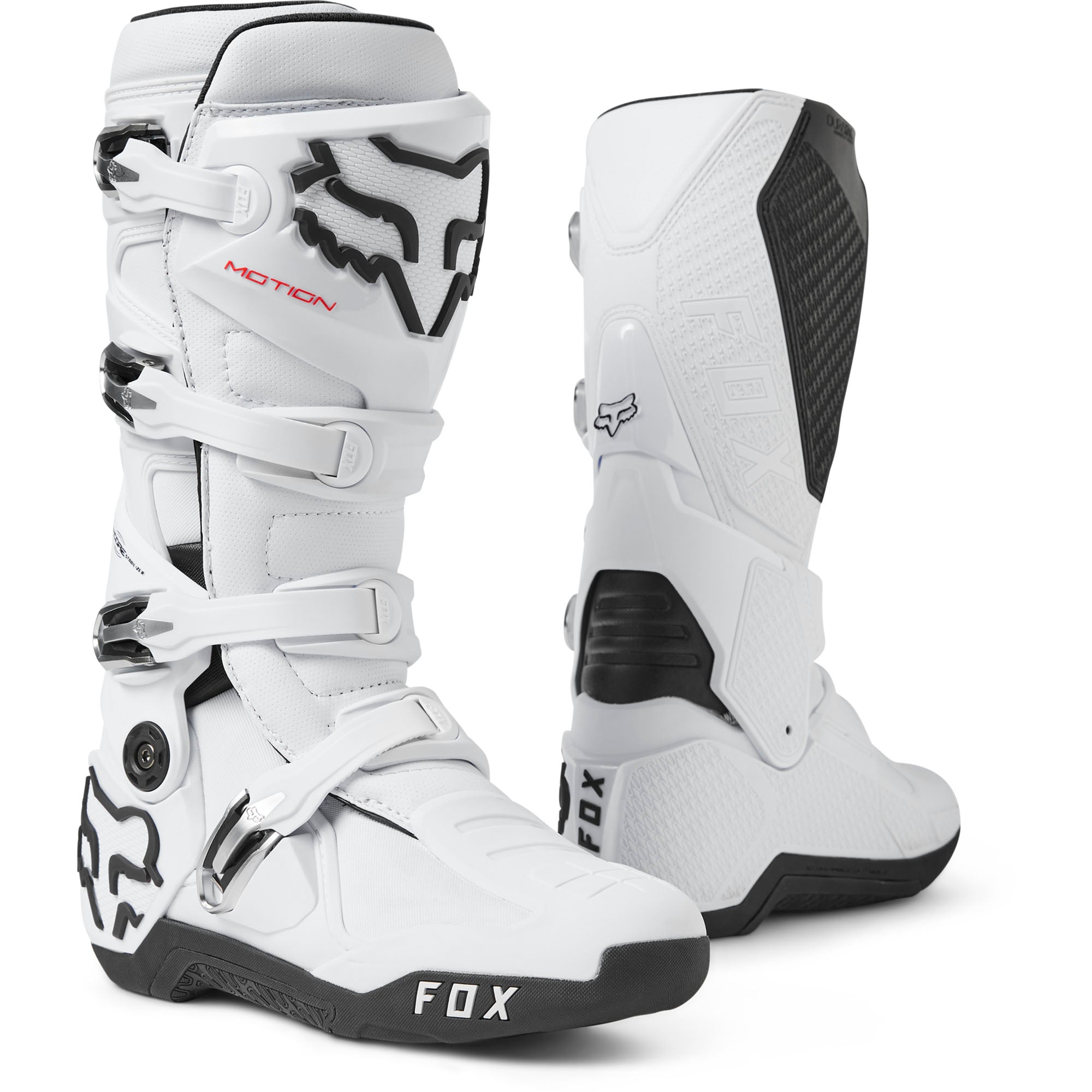 Fox Racing Motion Motocross Boots White Mens