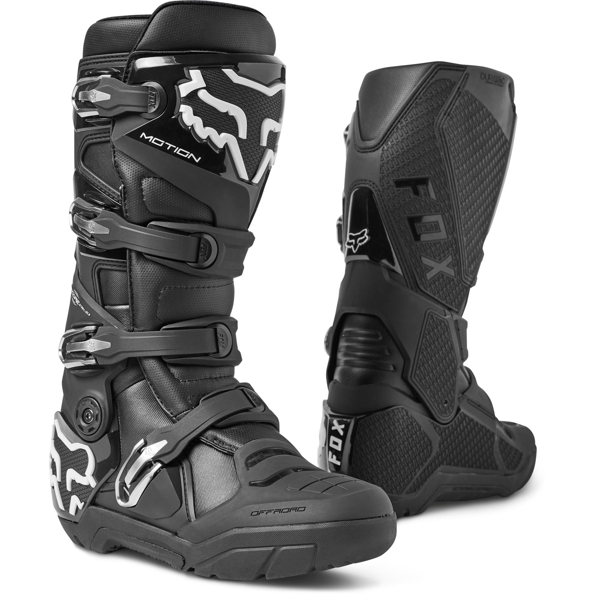 Fox Racing Motion X Motocross Boots Black Mens