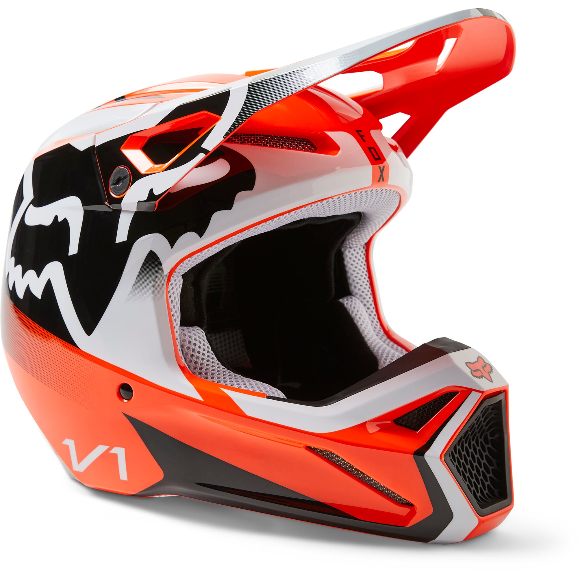 Fox Racing V1 Leed Motocross Helmet DOT/ECE