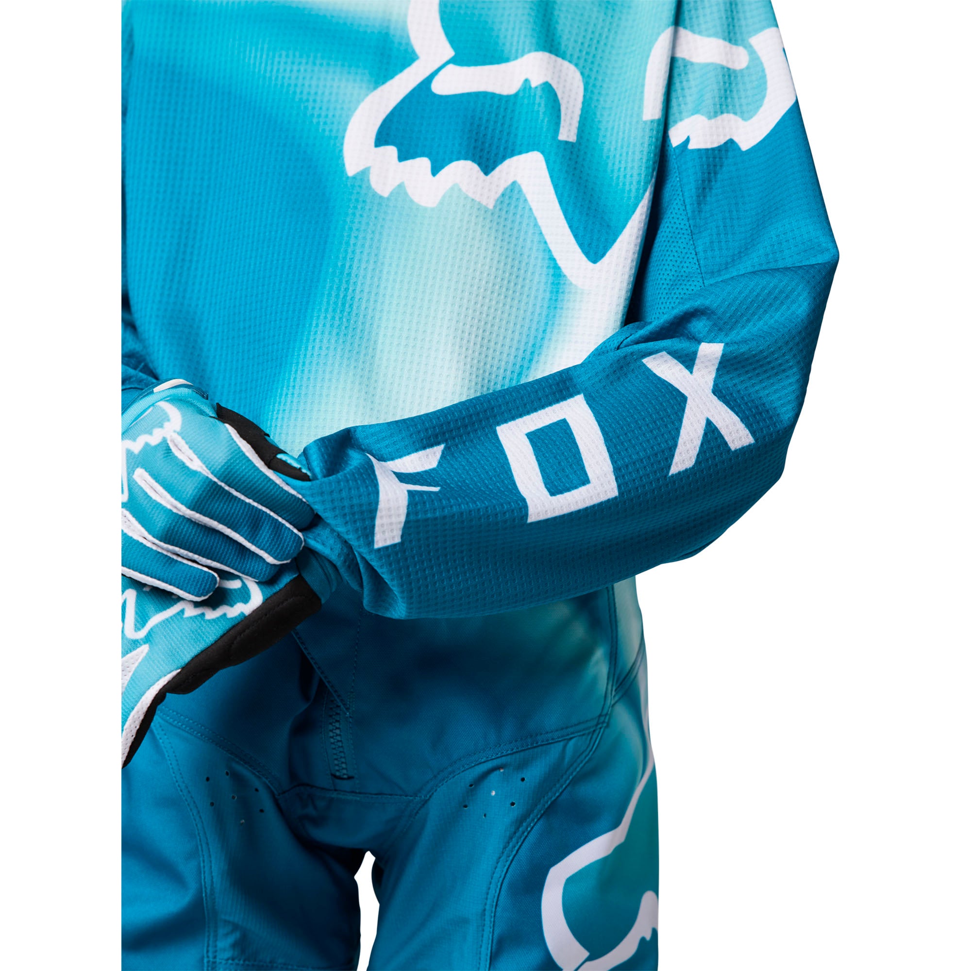 Fox Racing Youth Girls 180 TOXSYK Offroad Jersey Maui Blue