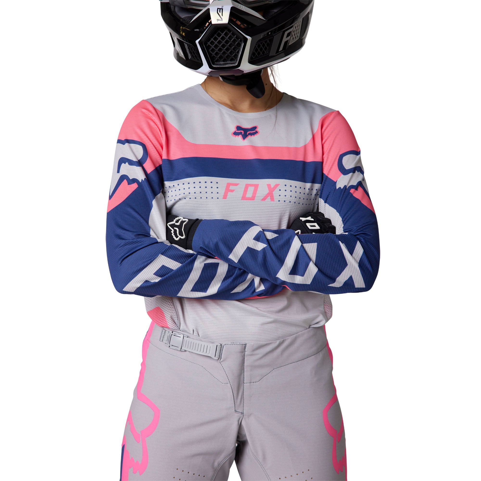 Fox Racing Womens Purple/Pink Flexair Efekt Motocross Jersey Offroad