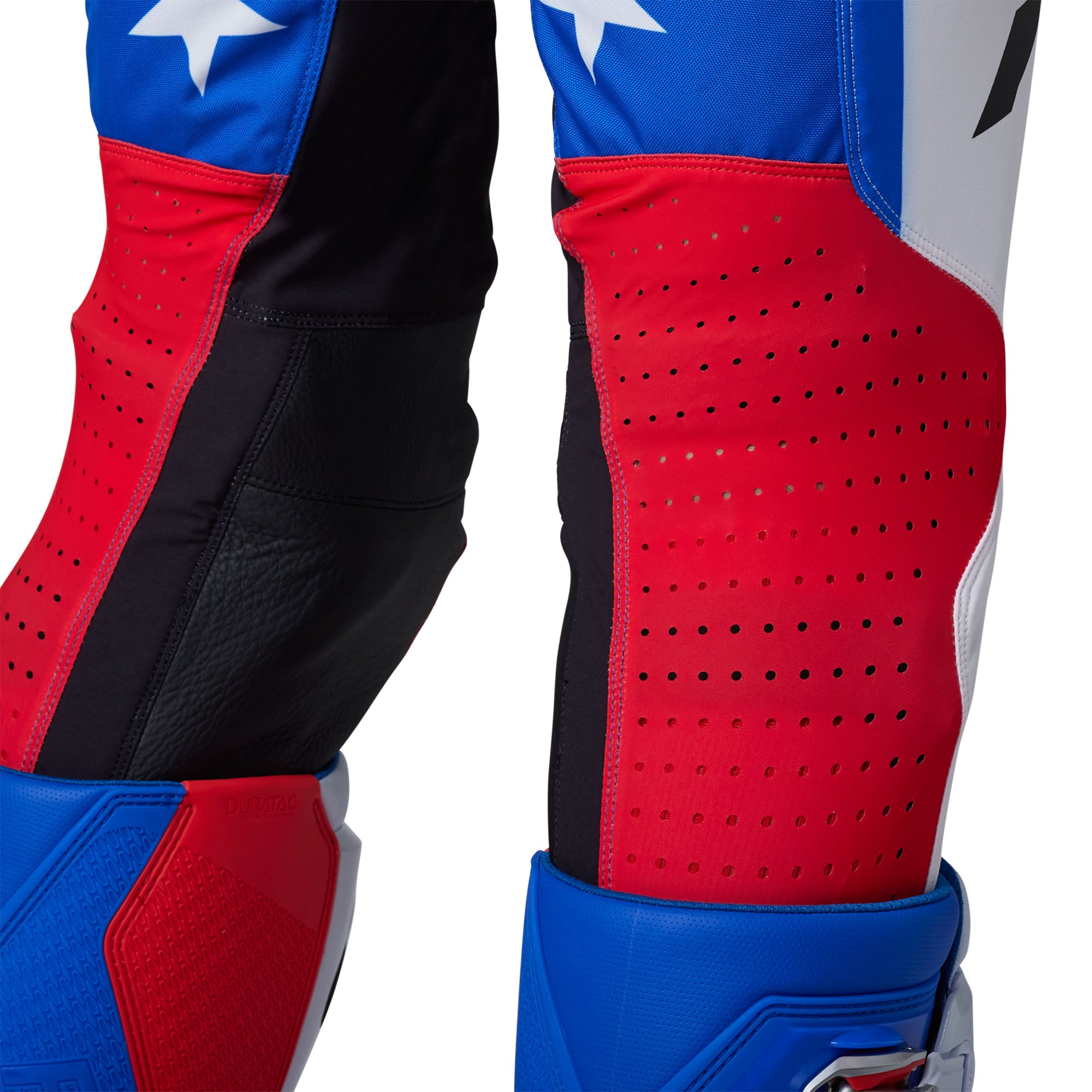 Fox Racing Flexair Unity LE Offroad Pants White/Red/Blue