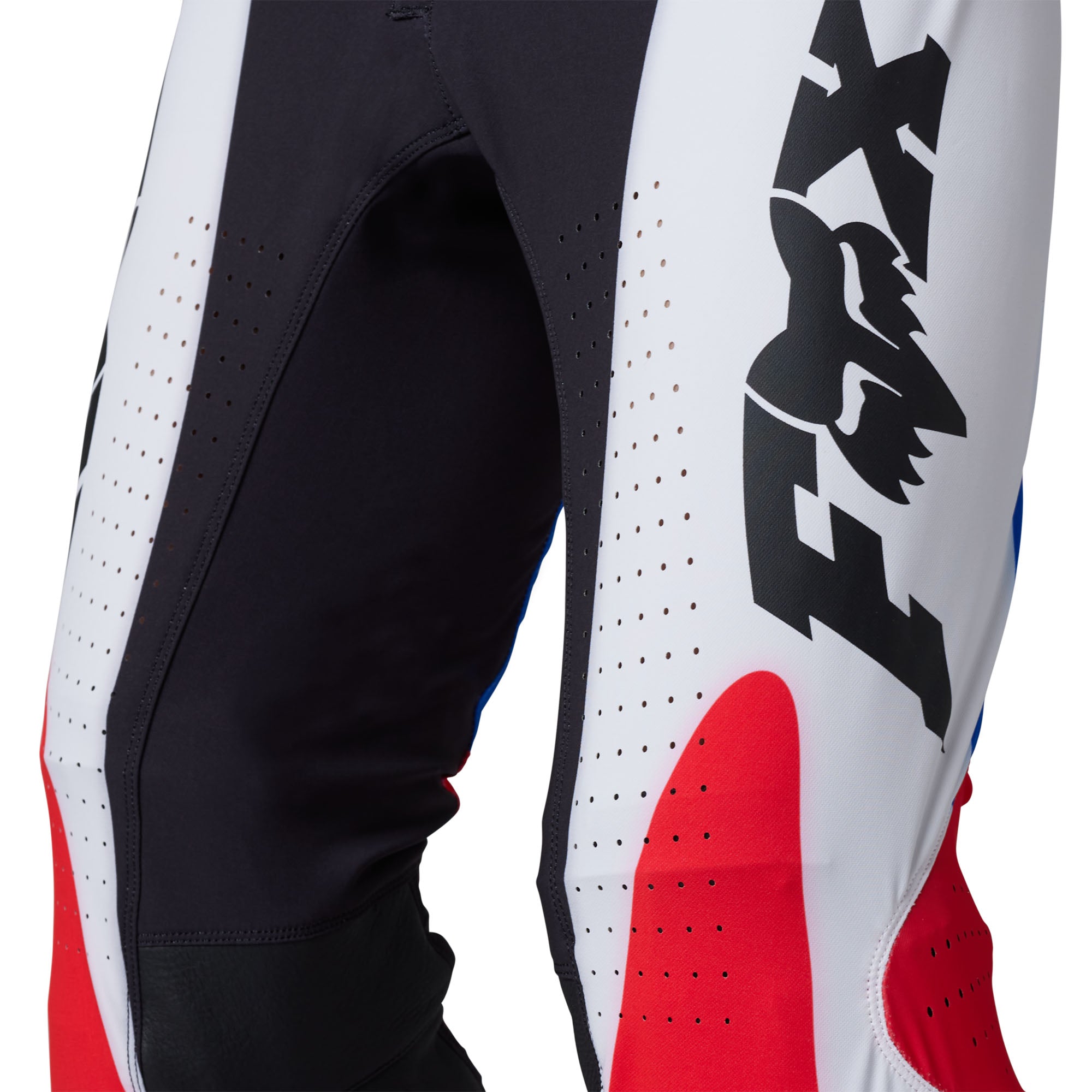 Fox Racing Flexair Unity LE Offroad Pants White/Red/Blue