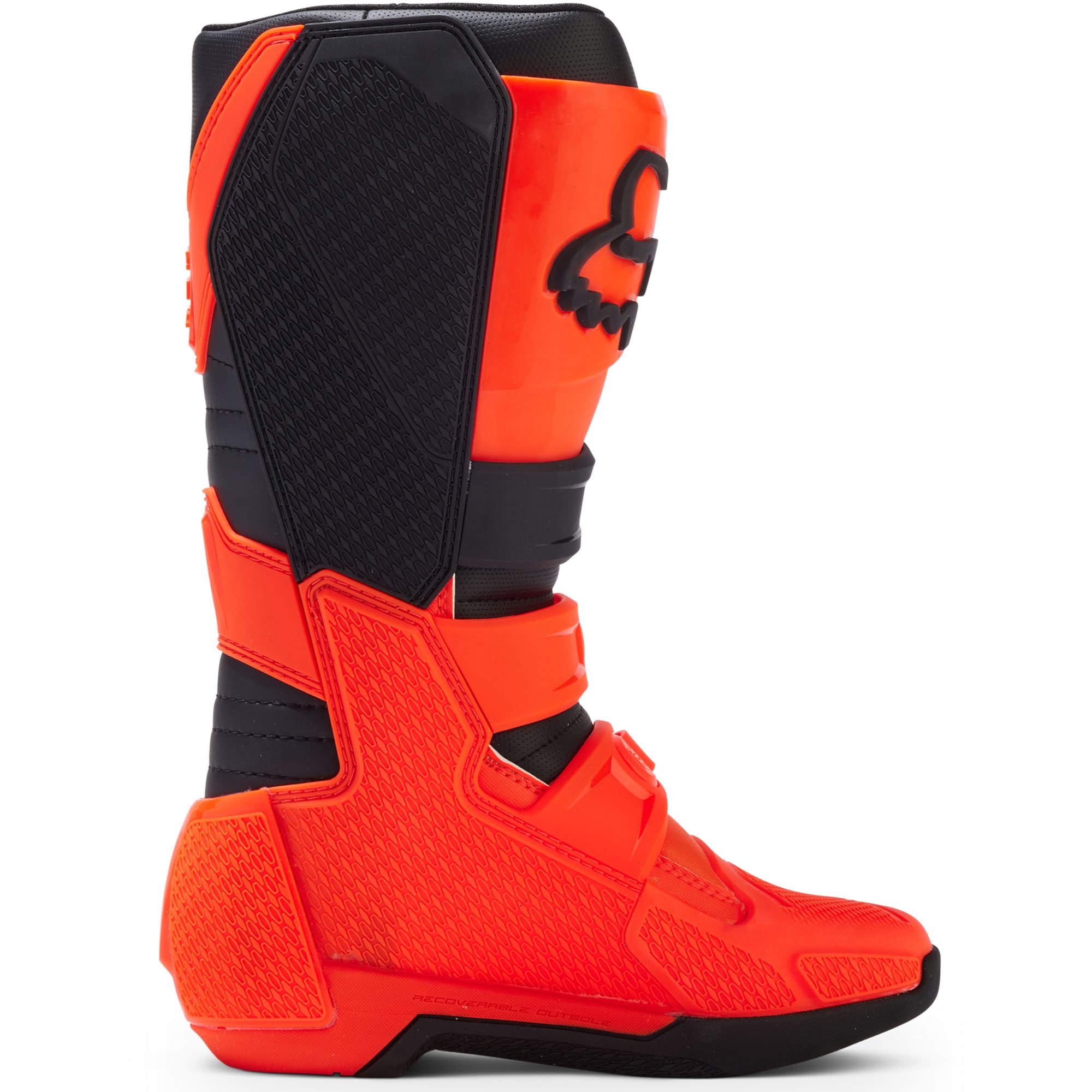 Fox Racing Youth Comp Offroad Boots Fluorescent Orange