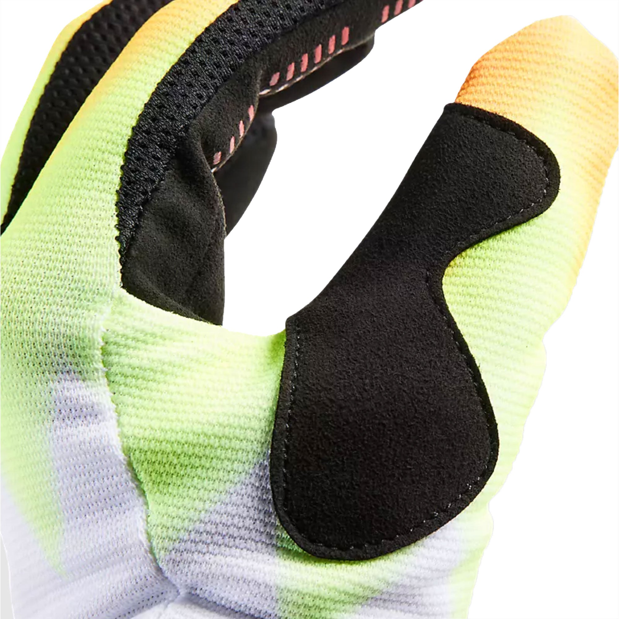 Fox Racing  Youth 180 Statk Gloves Padded Palm Secure Fit Off-Road Red Yellow