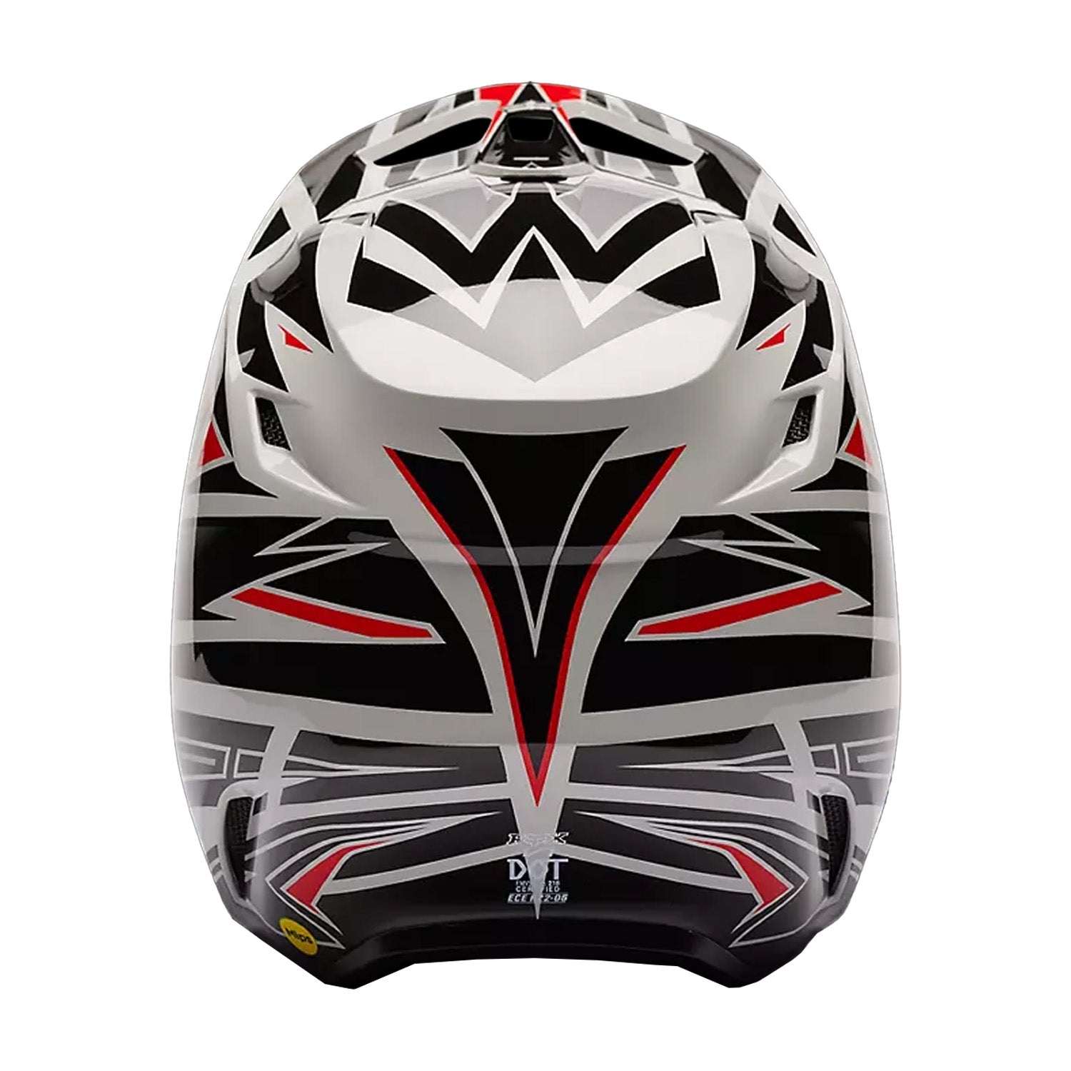 Fox Racing  Youth V1 GOAT Strafer Helmet Optimum Airflow Vented System Black FMVSS 218
