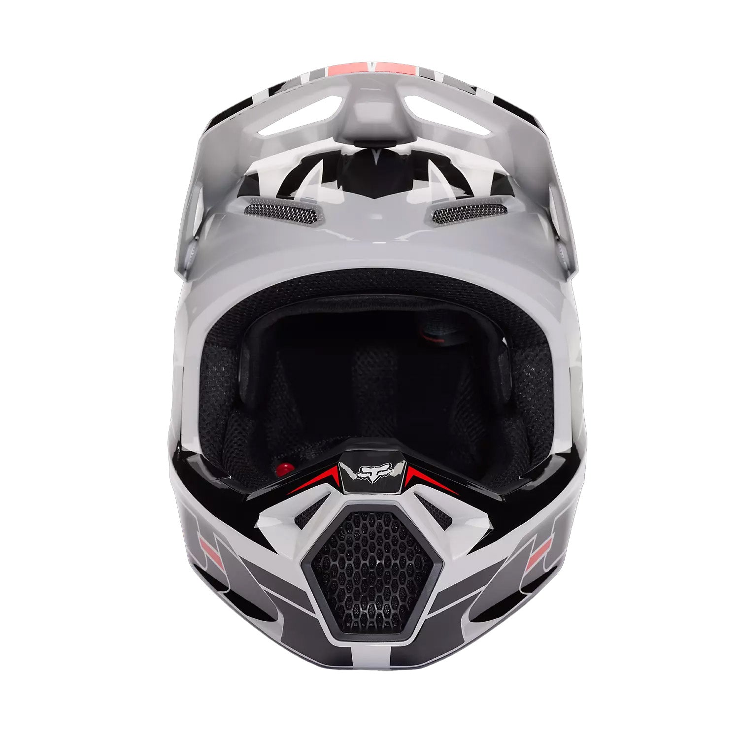 Fox Racing  Youth V1 GOAT Strafer Helmet Optimum Airflow Vented System Black FMVSS 218