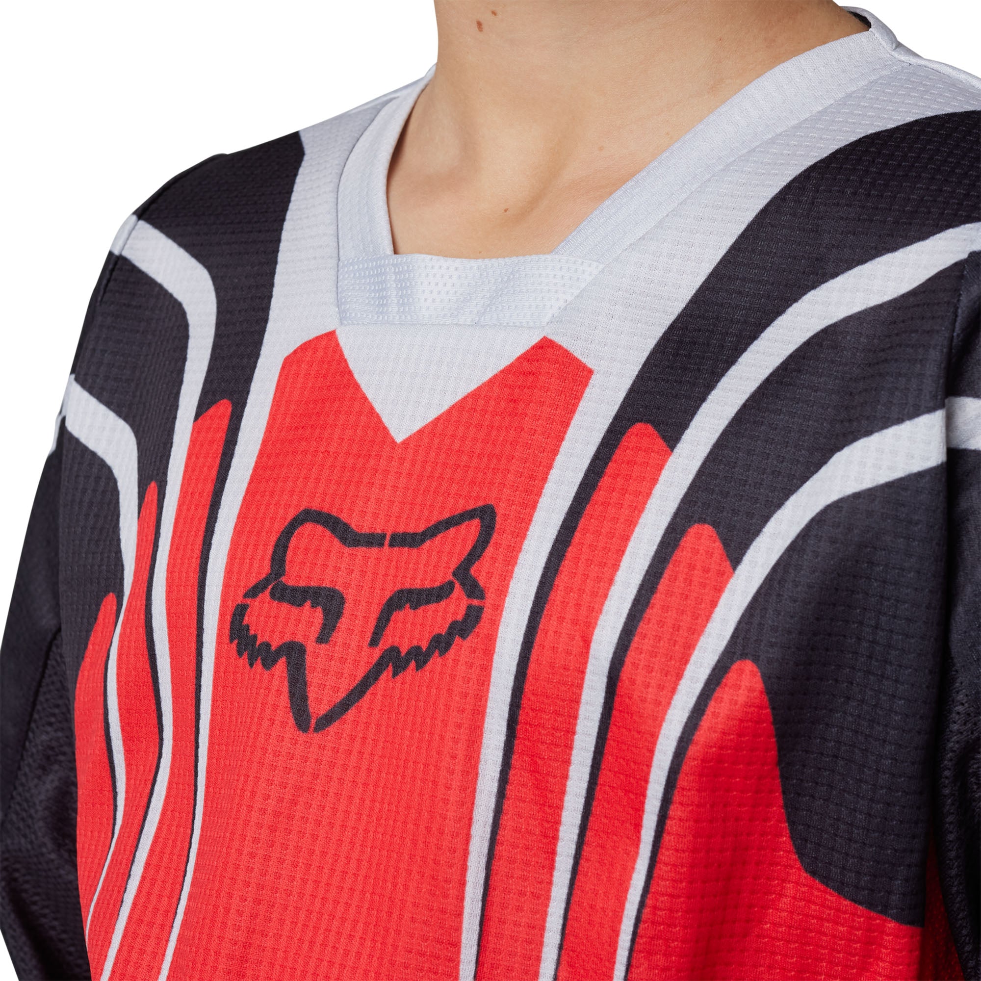 Fox Racing  180 Youth GOAT Strafer Jersey Lightweight Moisture Wicking Fabric Red