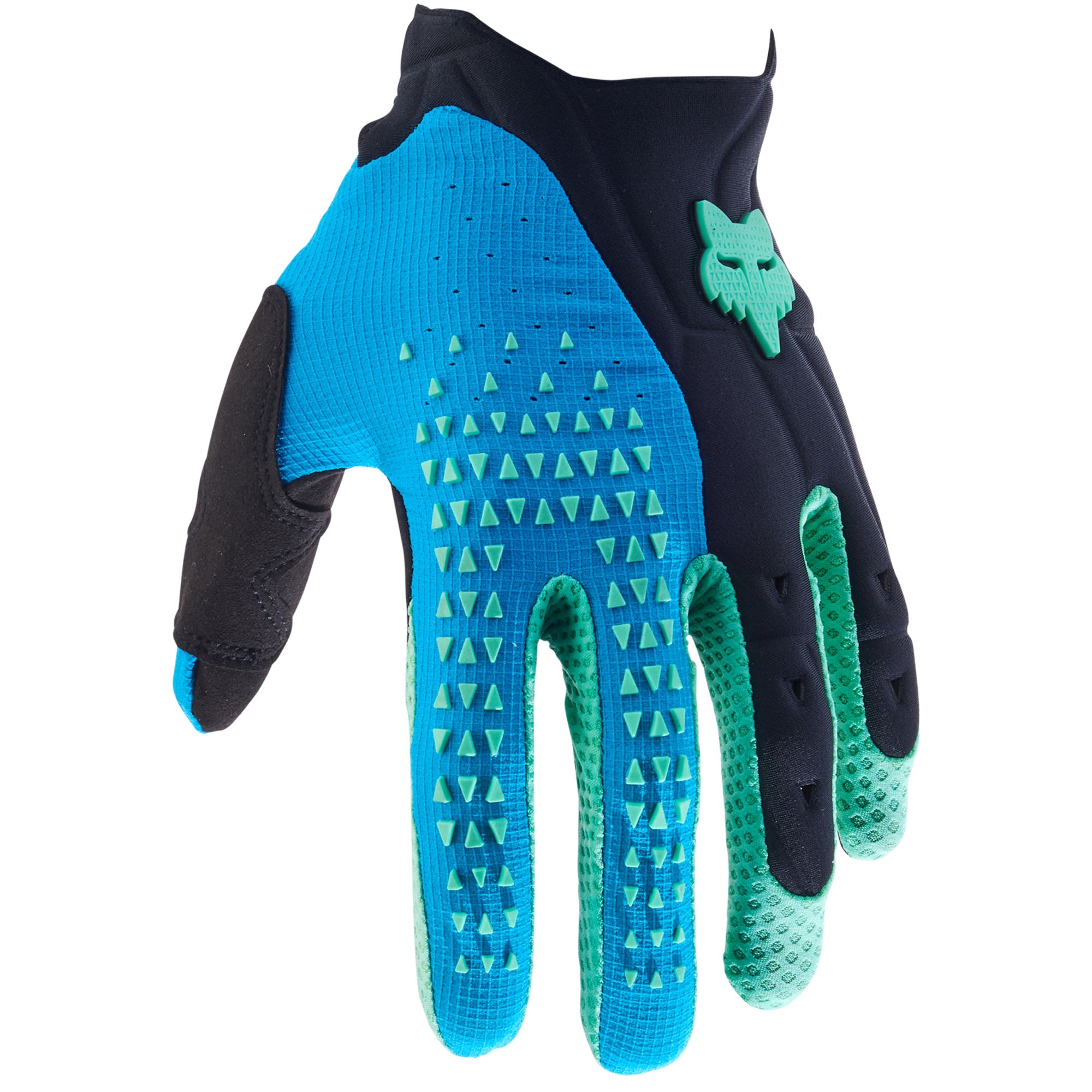 Fox Racing Pawtector Offroad Gloves Black/Blue Mens