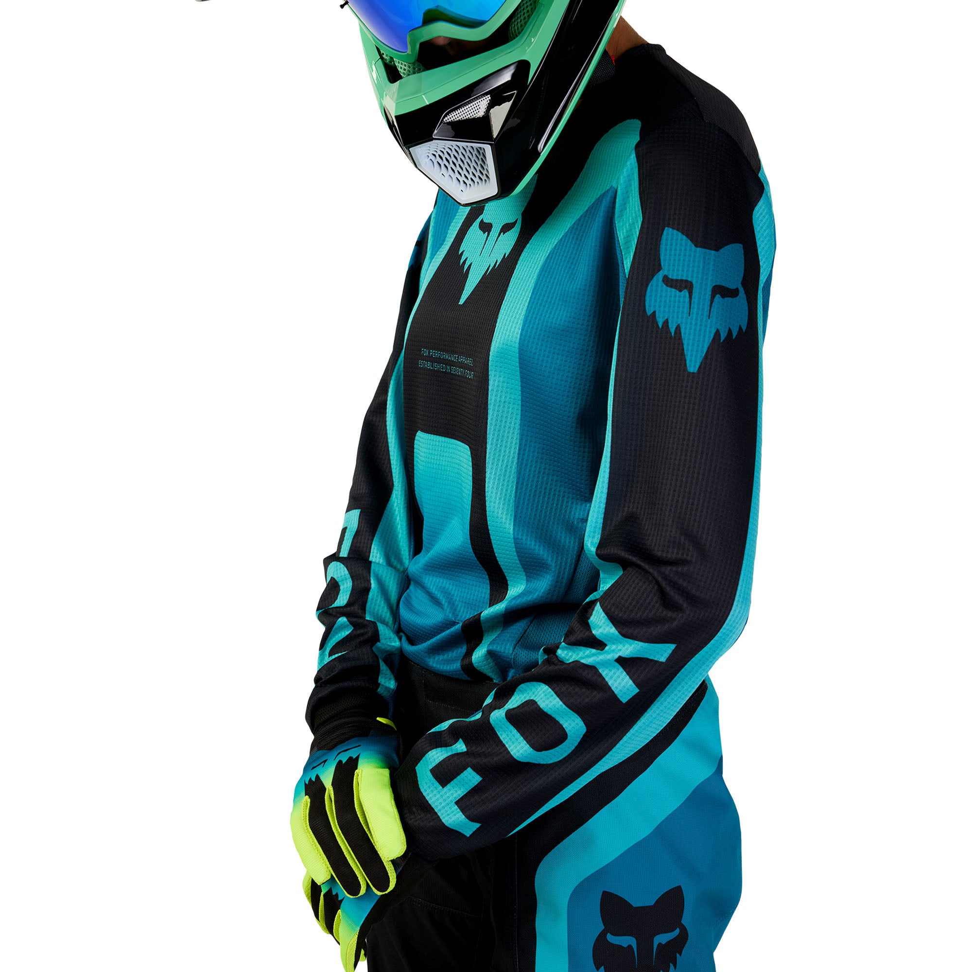 Fox Racing 180 Ballast Offroad Jersey Maui Blue