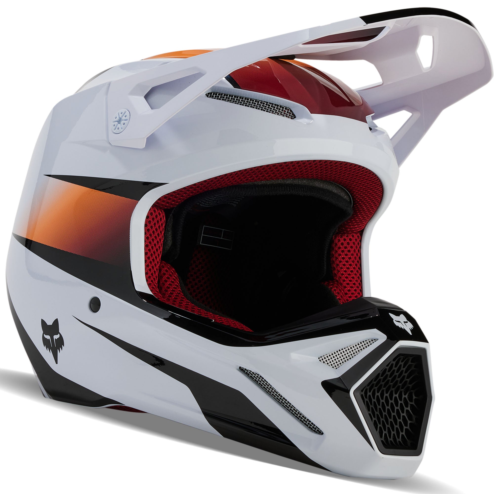 Fox Racing Youth V1 Flora Offroad Helmet