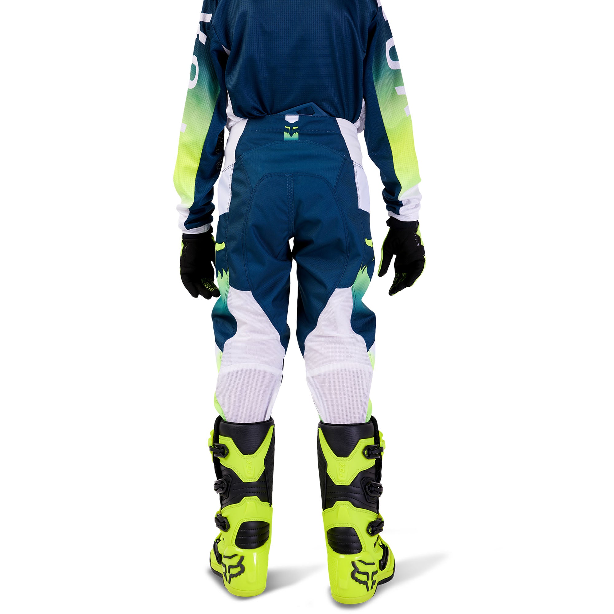 Fox Racing  Youth 180 Flora Offroad Pants TruMotion Heat Resistant Dark Indigo