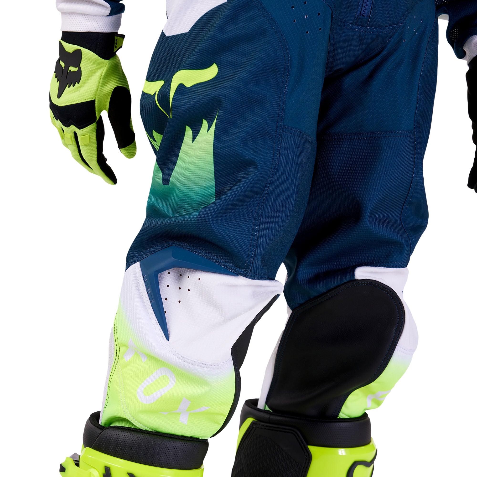 Fox Racing  Youth 180 Flora Offroad Pants TruMotion Heat Resistant Dark Indigo