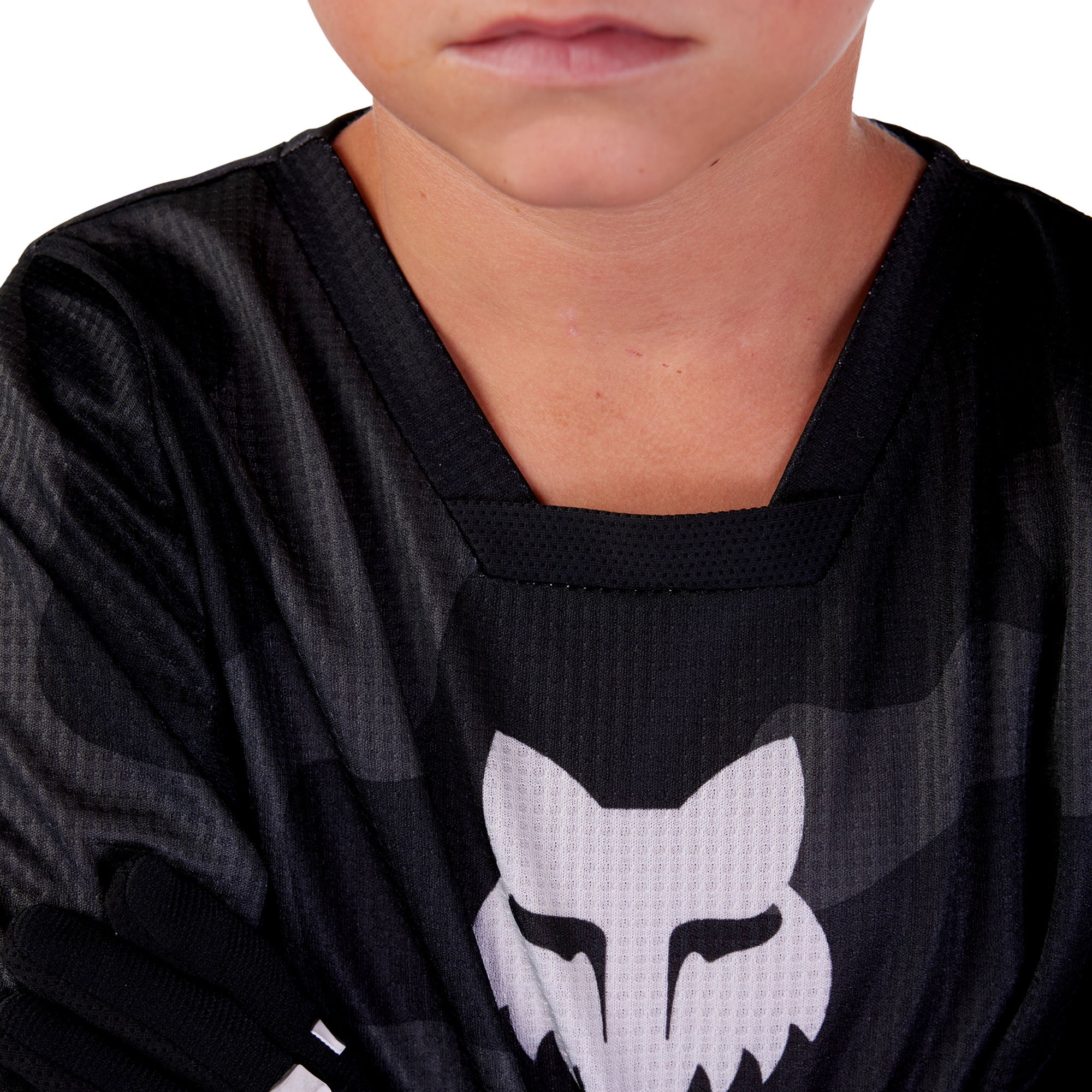 Fox Racing  Youth 180 Bnkr Offroad Jersey Moisture Wicking Comfort Black Camo