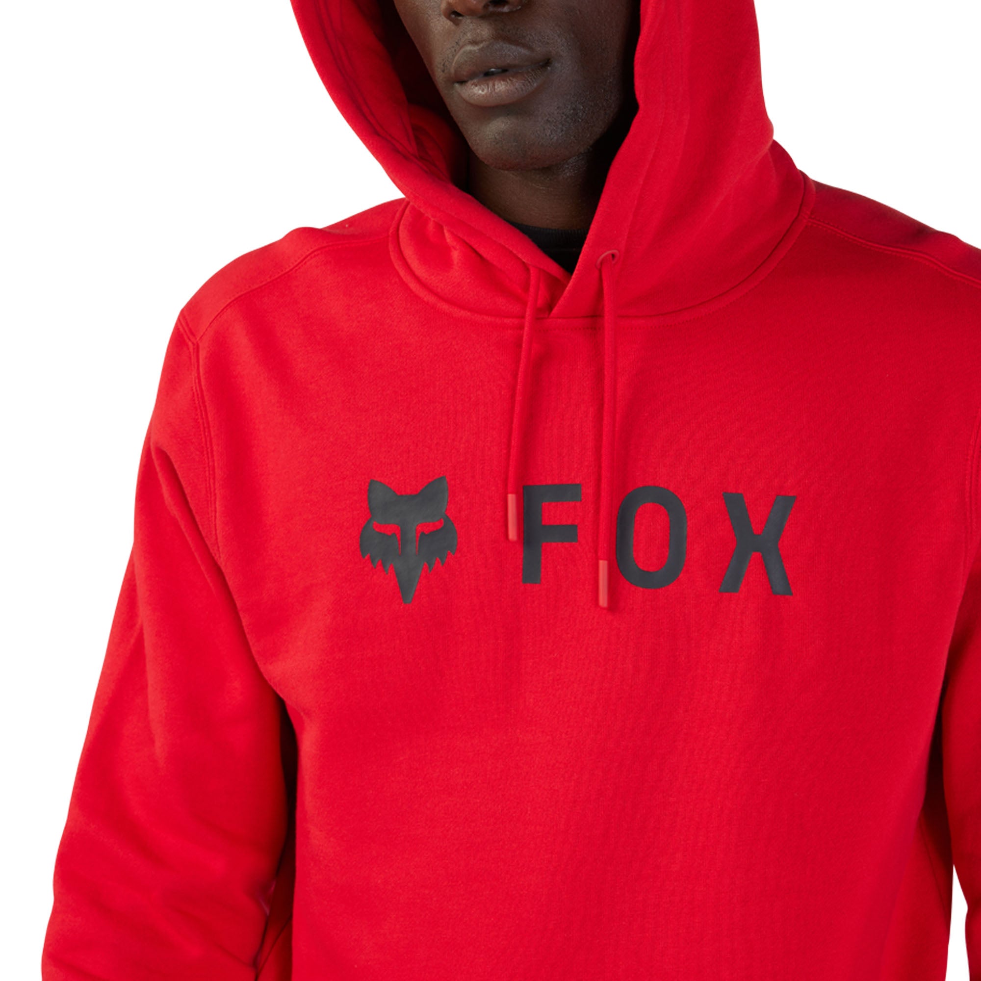 Fox Racing Absolute Fleece Pullover Hoodie Flame Red