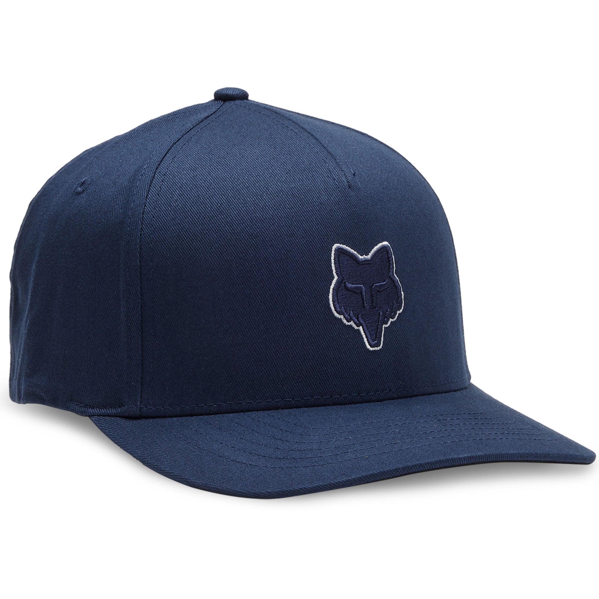 Fox Racing Fox Head Flexfit Baseball Hat Midnight Mens