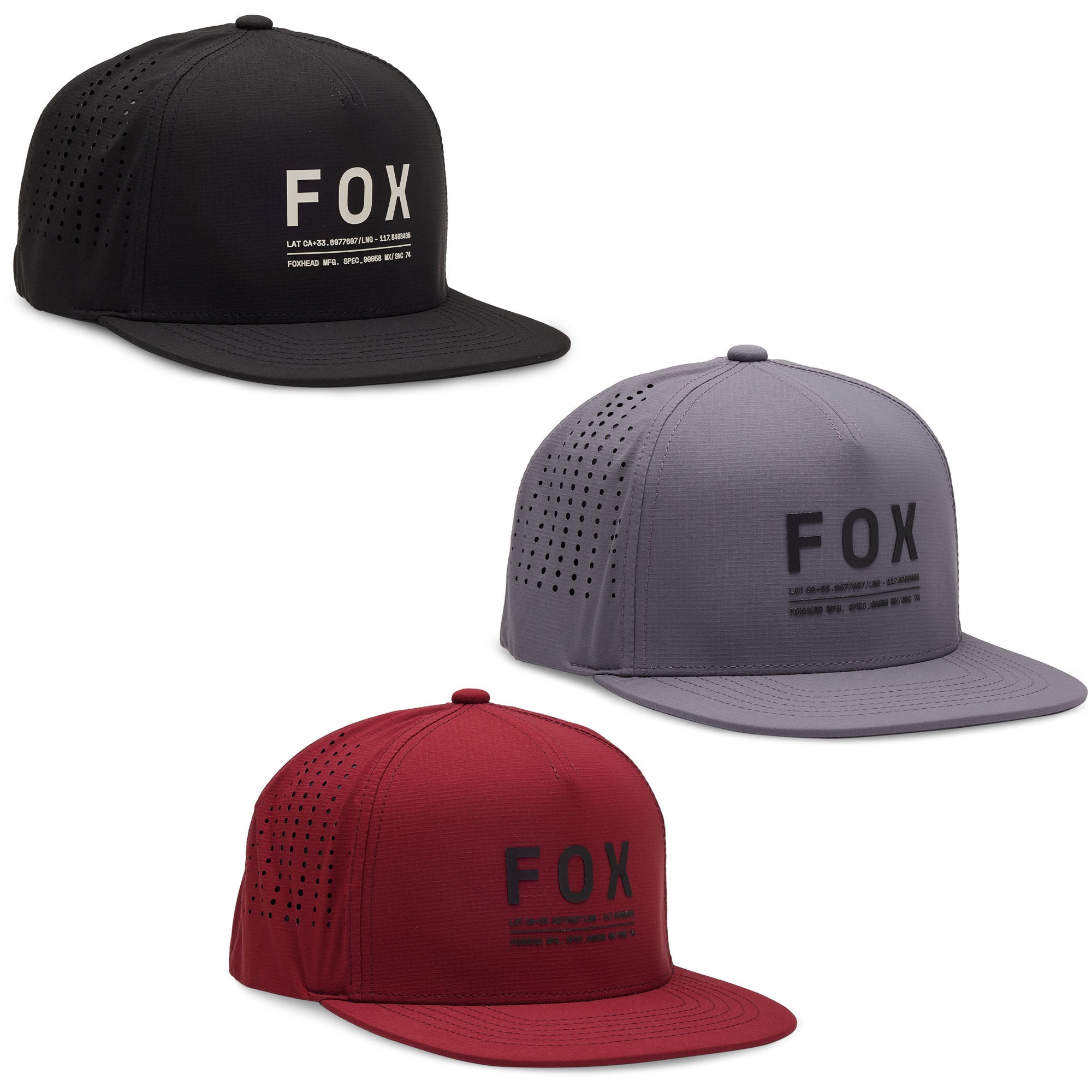 Fox Racing Non Stop Tech Snapback Baseball Hat
