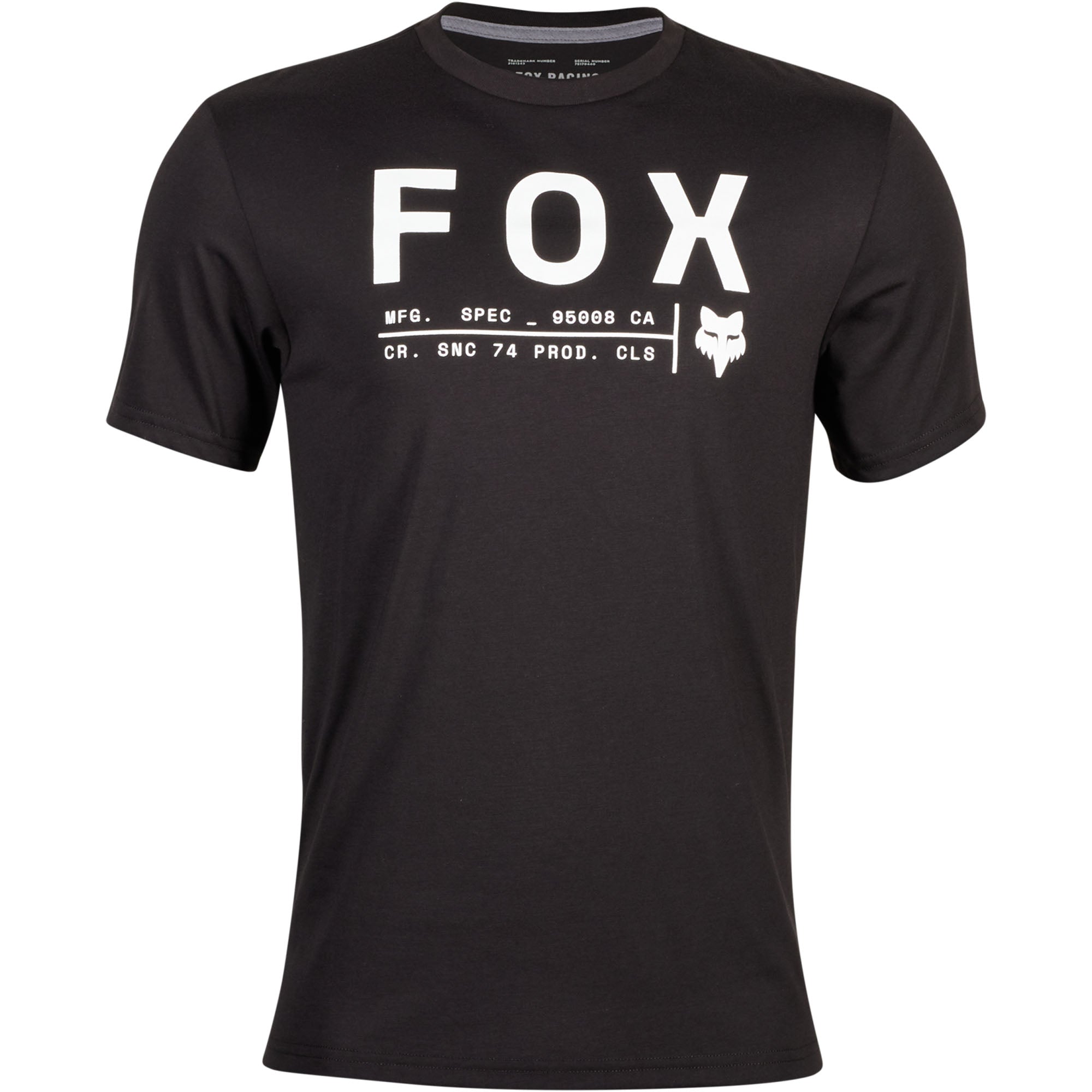 Fox Racing Non Stop Short Sleeve Tech Tee Black Mens