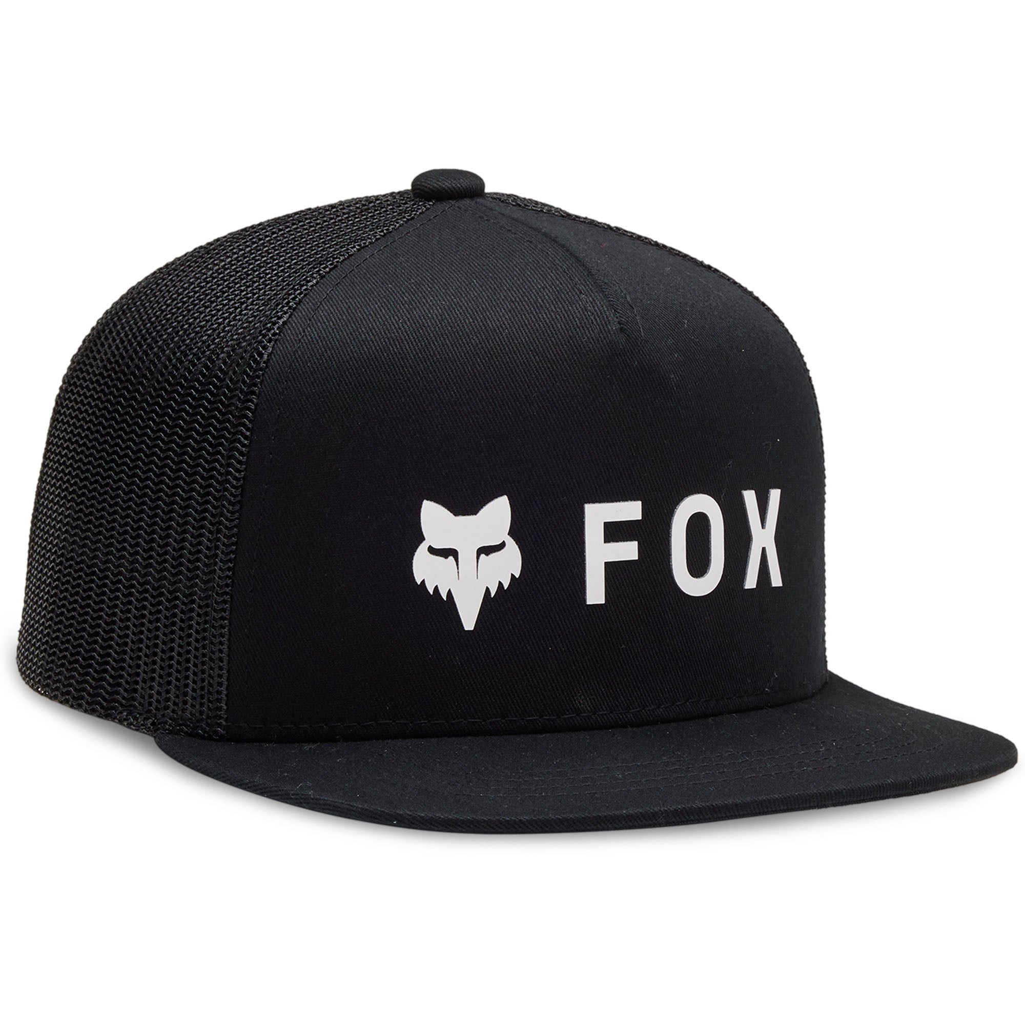 Fox Racing  Youth Absolute Snapback Mesh Baseball Hat Cap Adjustable Flat Brim