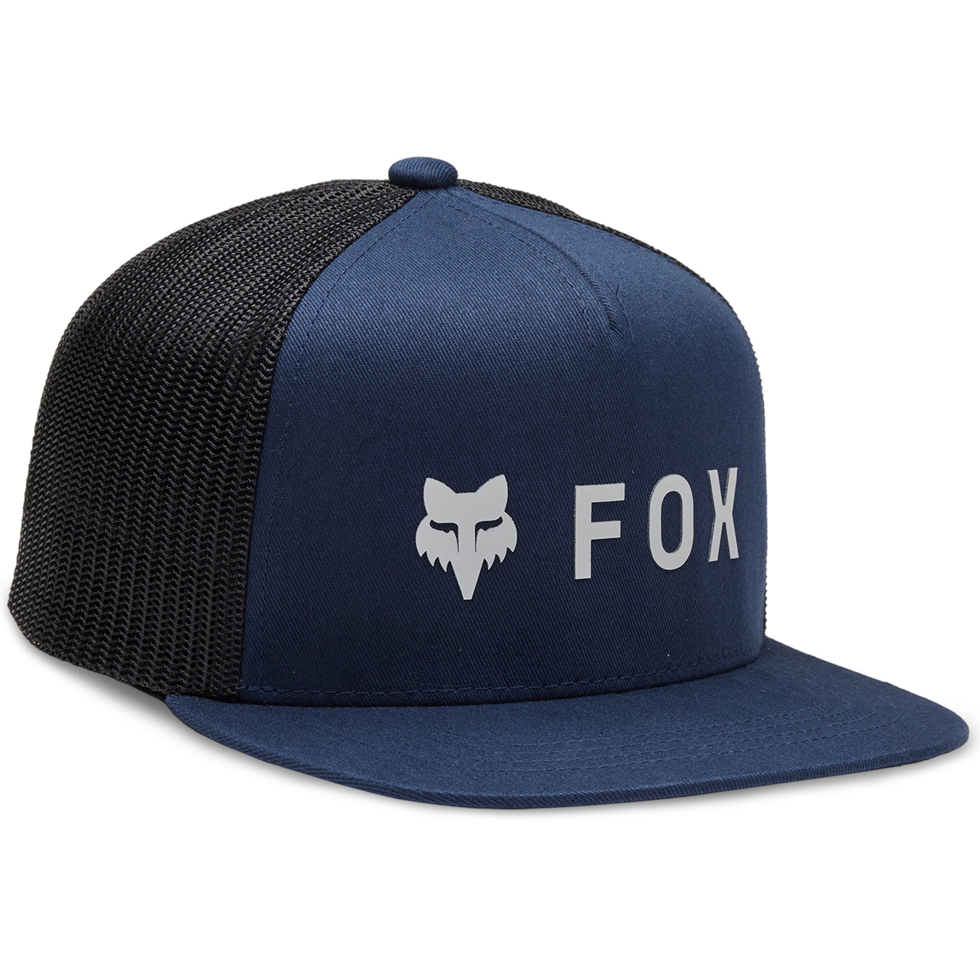 Fox Racing  Youth Absolute Snapback Mesh Baseball Hat Cap Adjustable Flat Brim