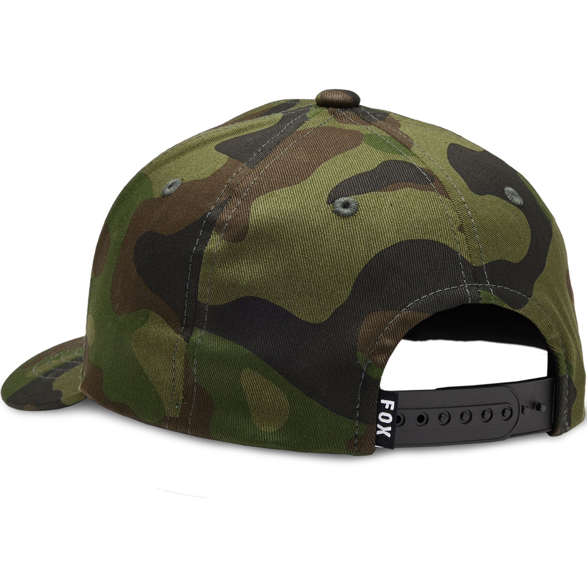 Fox Racing  Youth Camo 110 Snapback Baseball Hat Cap Adjustable Curved Brim